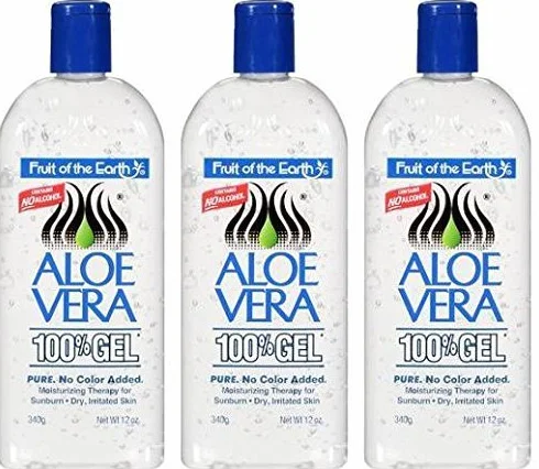 Fruit of the Earth Gel 100 % Aloe Vera 350 ml - 3 unidades