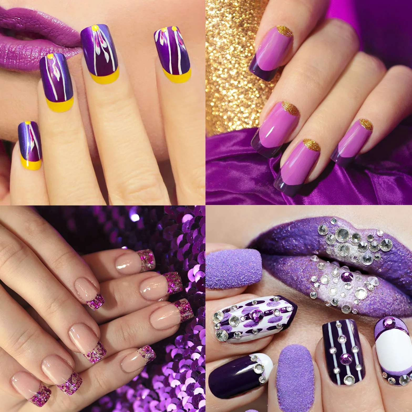 Pinceaux en Silicone Nail Art, 5 Pcs Sculpture Stylo Kit, Double Tête Outils pour Manucure