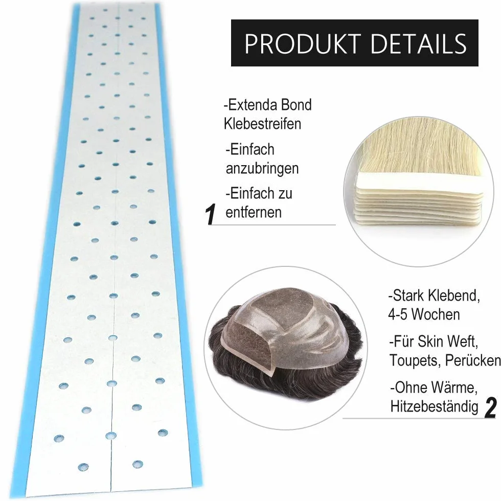 Walker Tape Lot de 3 bandes adhésives Extenda - Pour peaux sensibles - 3,8 x 30 cm