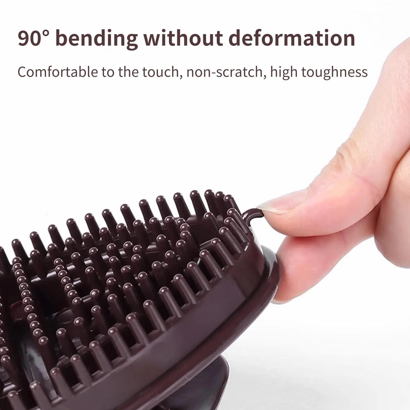Brosse de Massage Ventre Professionnel Meridian, 2 Pièces Matériau sûr Facile à Nettoyer