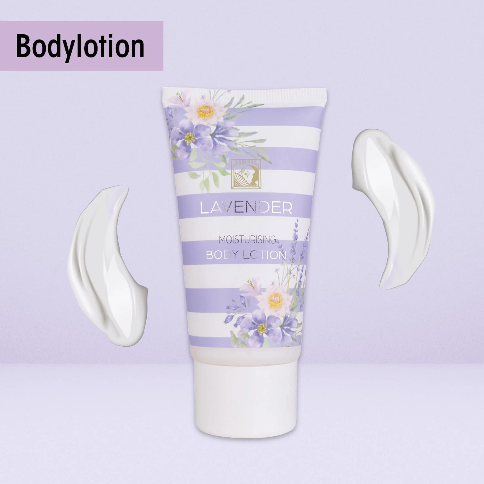 Accentra Set de Douche Cadeau LAVANDE 3 pièces Gel Douche Lotion Corps Bain Moussant