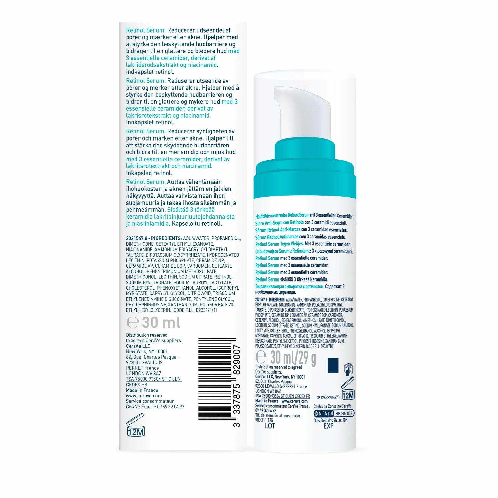 CeraVe Sérum Retinol Anti-Marques 30 ml