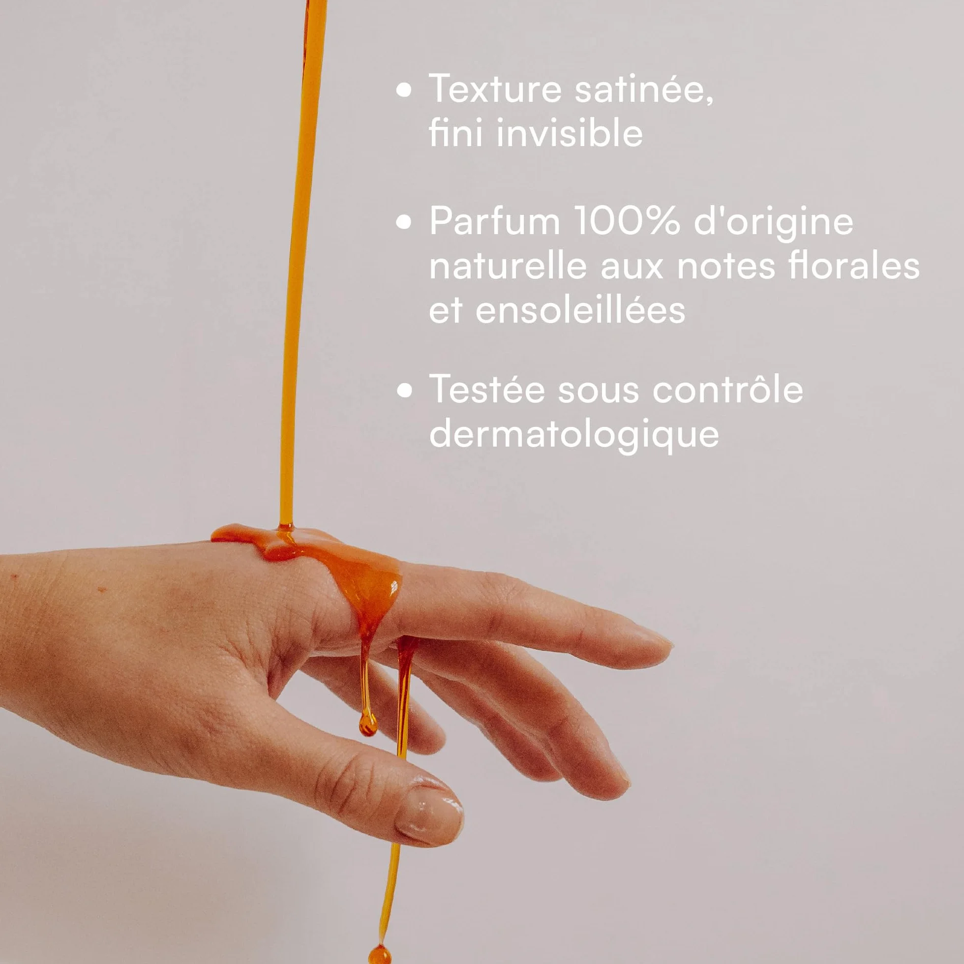 Laboratoires de Biarritz - Huile Solaire Satinée SPF30 - Texture Invisible - Visage, Corps & Cheveux - Parfum 100% d’Origine Naturelle - Protège & Sublime la Peau - 125 ml - Fabriquée en France