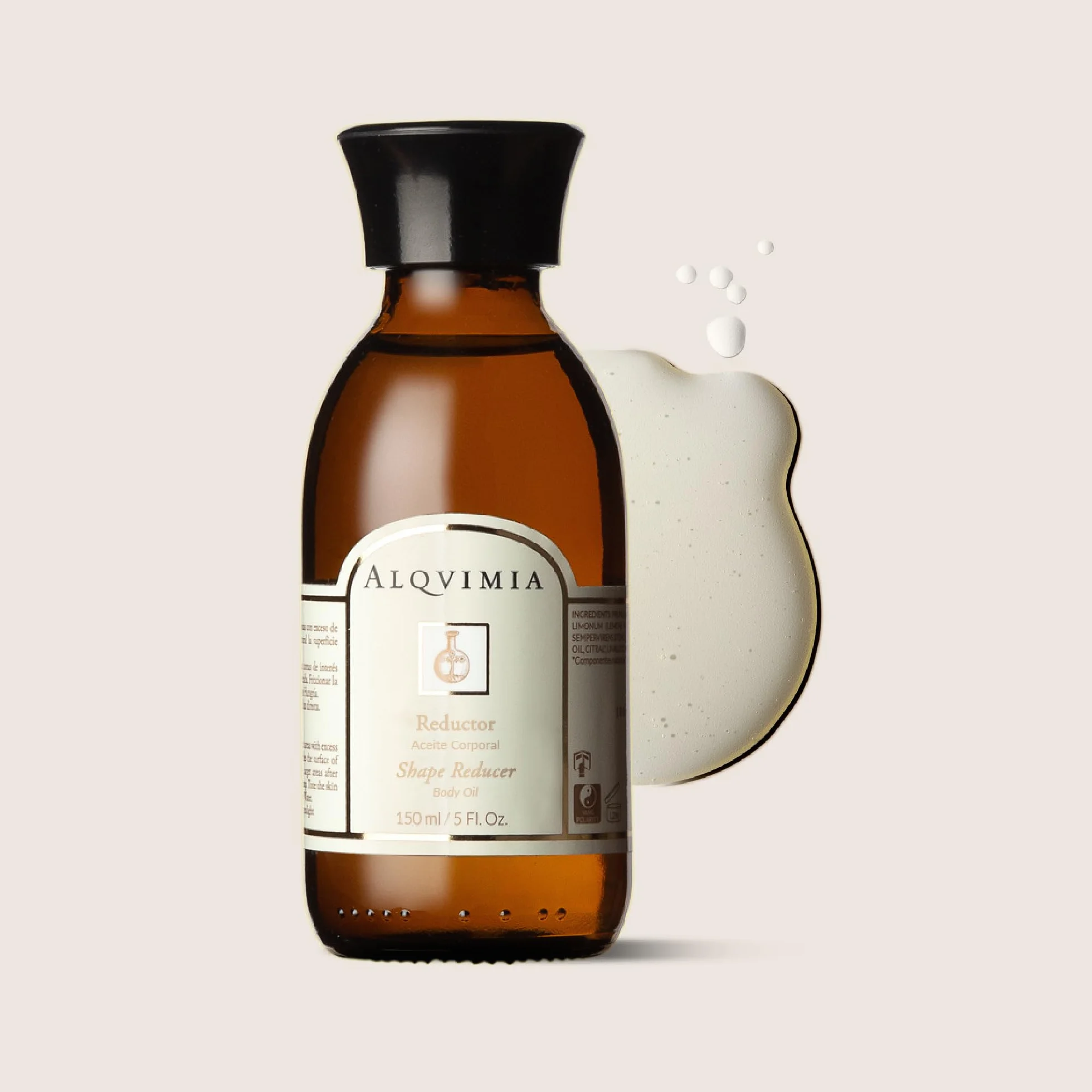 Alqvimia Formulaire Huile Corporelle Réductrice 150ml