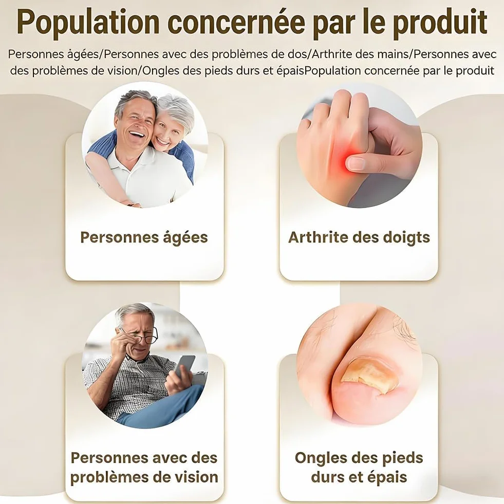 2026 Coupe Ongle Electrique pour Pieds et Main, Coupe Ongles Electrique 3 en 1 avec LED pour Ongles Durs/Épais et Finition Précise, Adulte & Senior, Silencieux et Sans Douleur (Grau)
