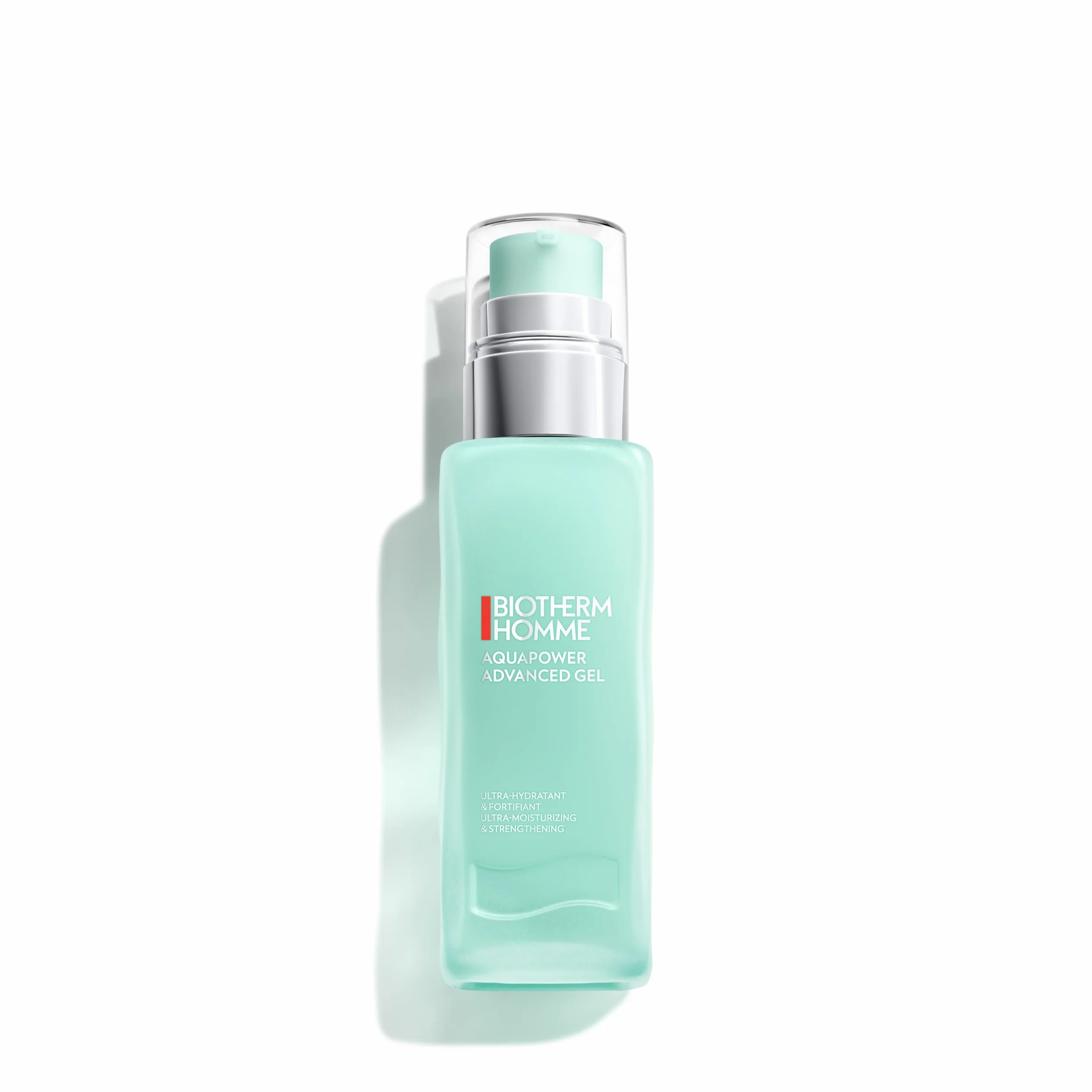BIOTHERM HOMME - Aquapower Advanced Gel - Gel Hydratant Visage Homme - Crème Hydratante Visage Homme - Soin Visage Homme - Peaux Normales à Mixtes - Texture non Collante