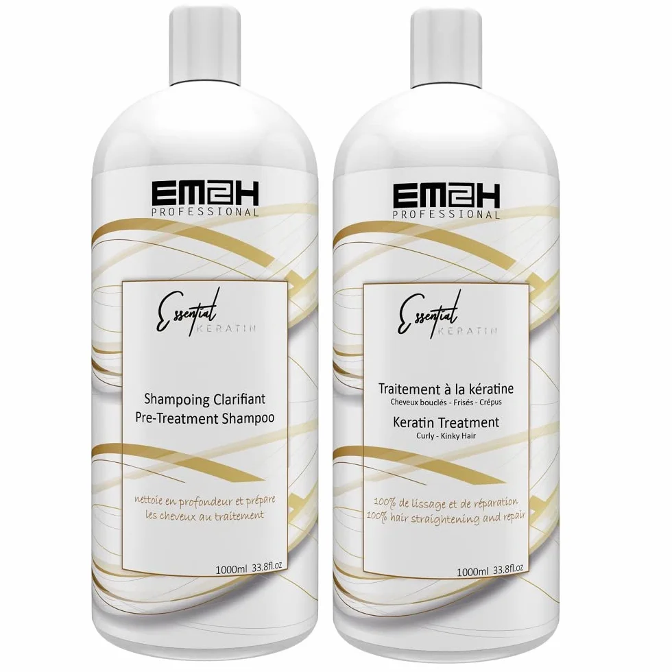 Essential Keratin 1000ml Kit de Lissage Brésilien X2