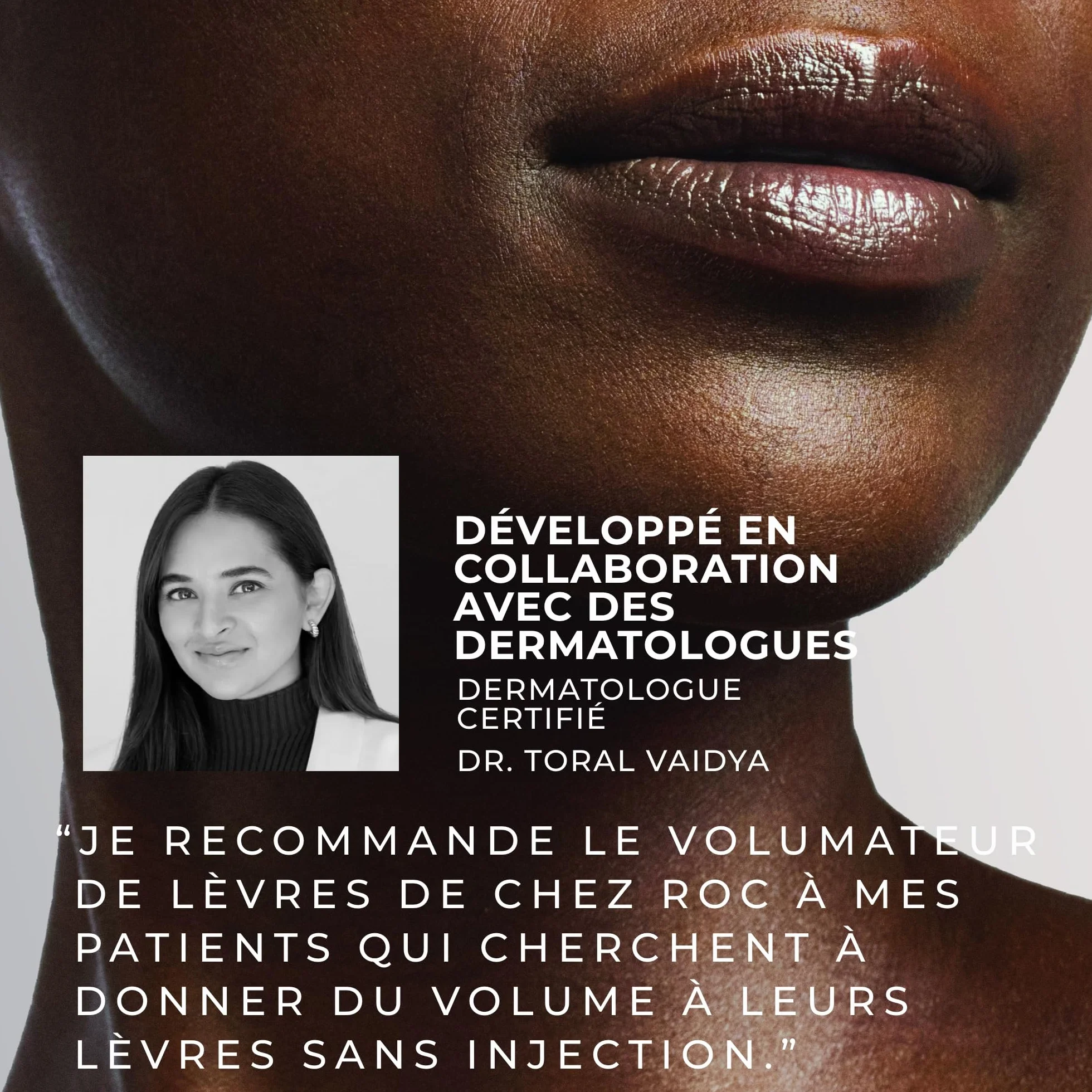 RoC Derm Correxion Lip Volumizer Baume Repulpant Acide Hyaluronique Peptides Collagène 10 ml