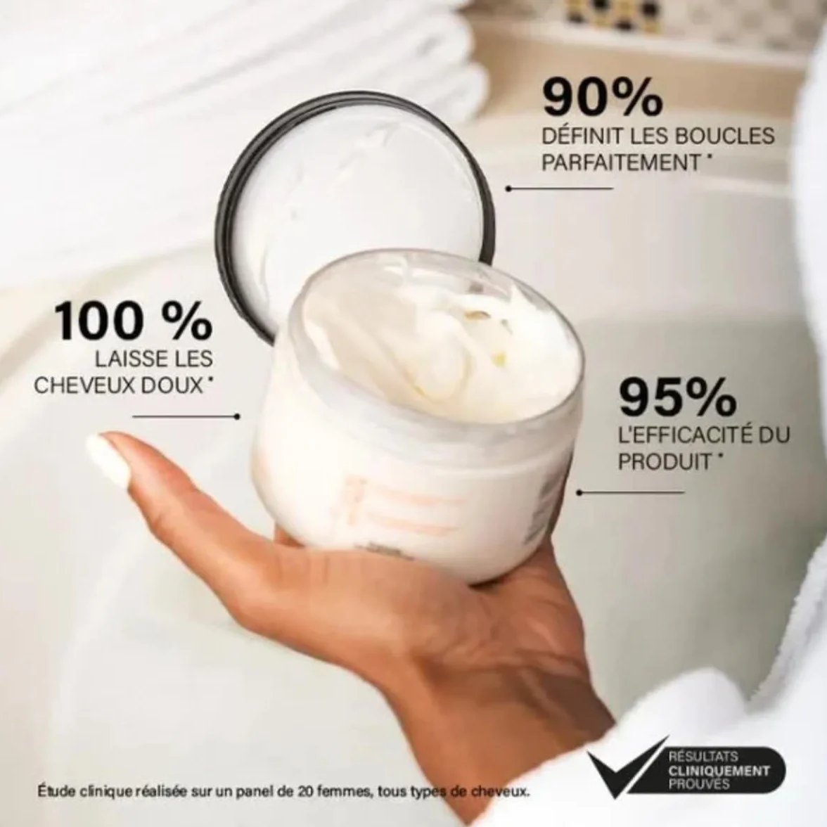 Madame La Présidente Curl Definer Définisseur de Boucles 250ml Made In France