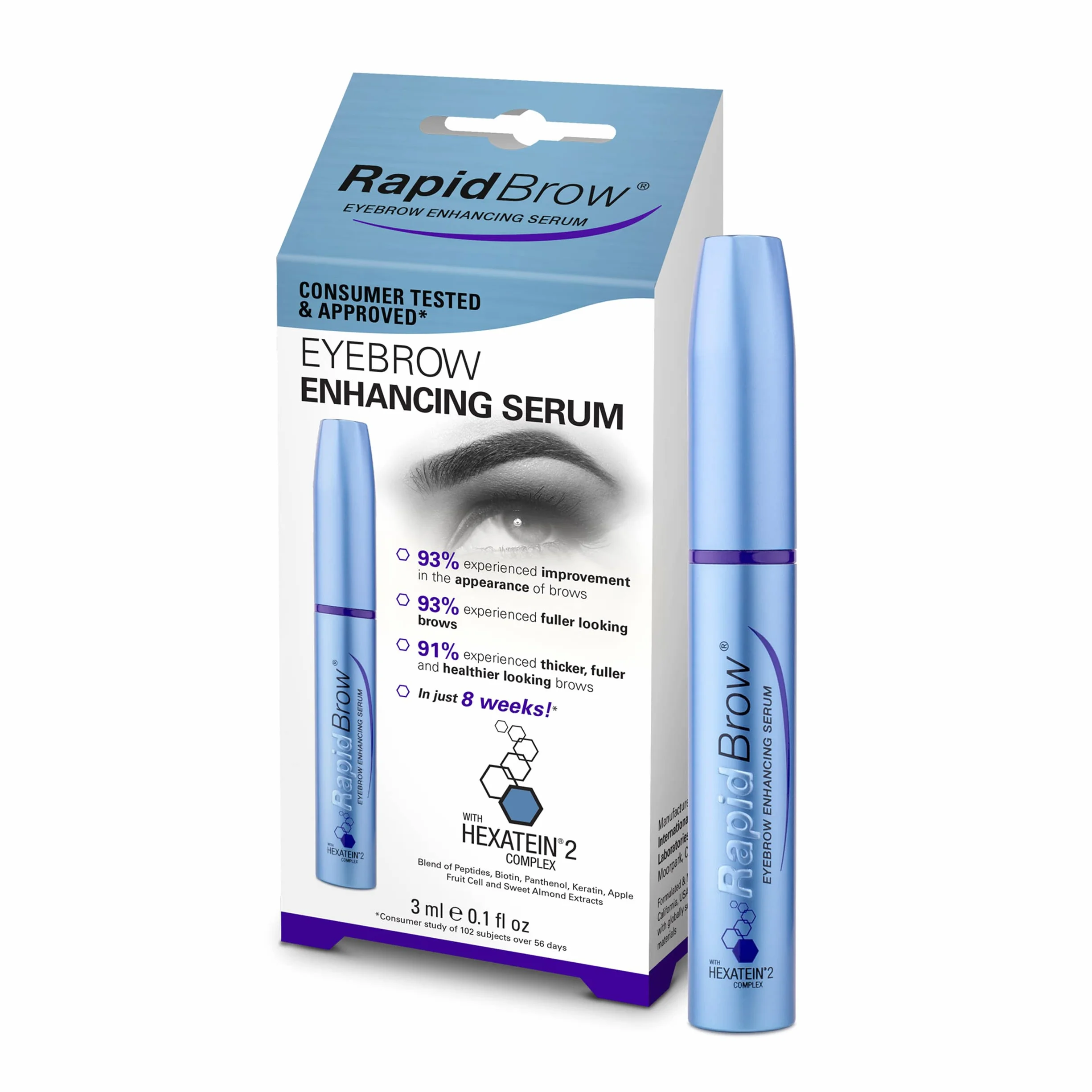 Rapidlash Rapidbrow Serum amplificateur de sourcils