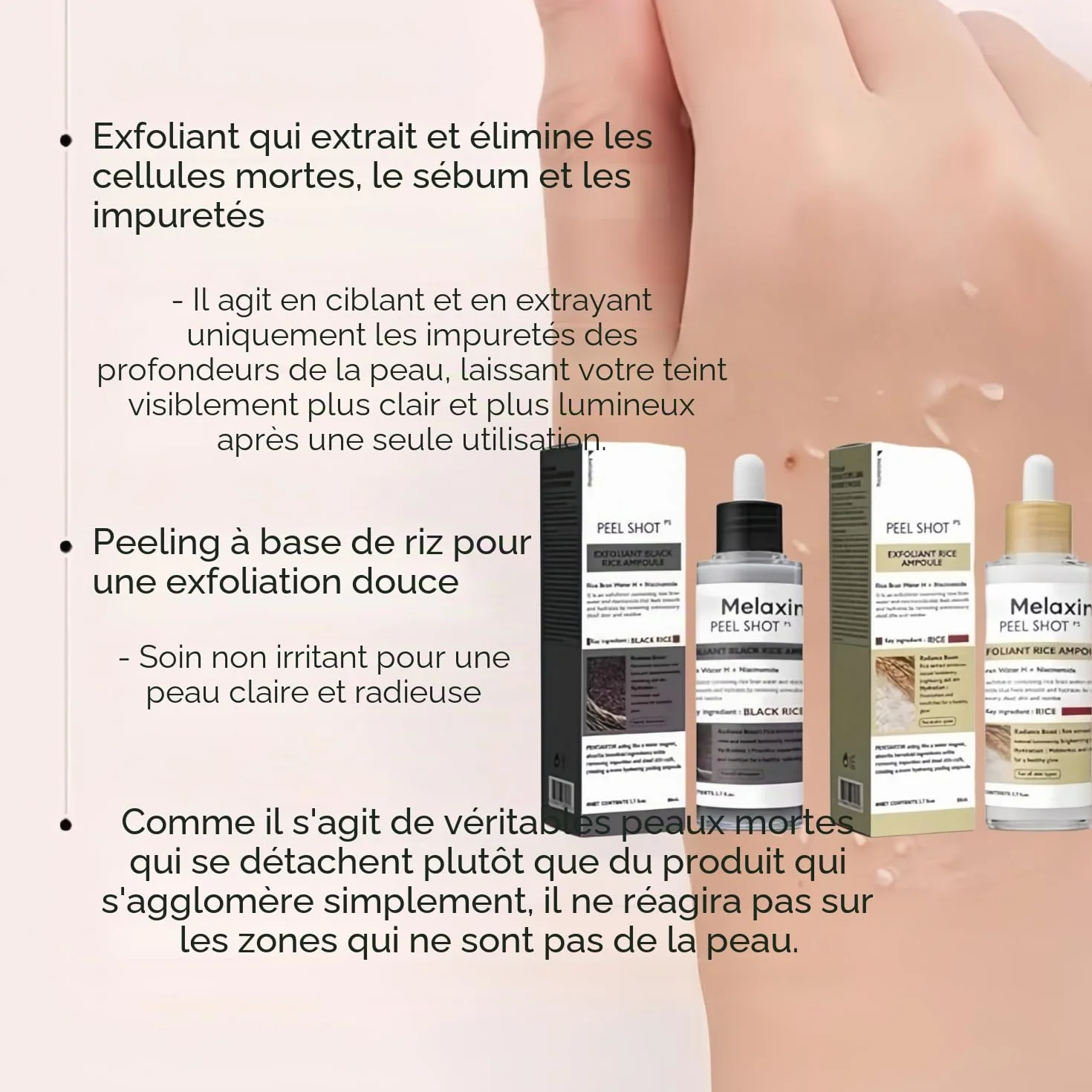 Sérum Peel Shot Drmelaxin (Blanc)
