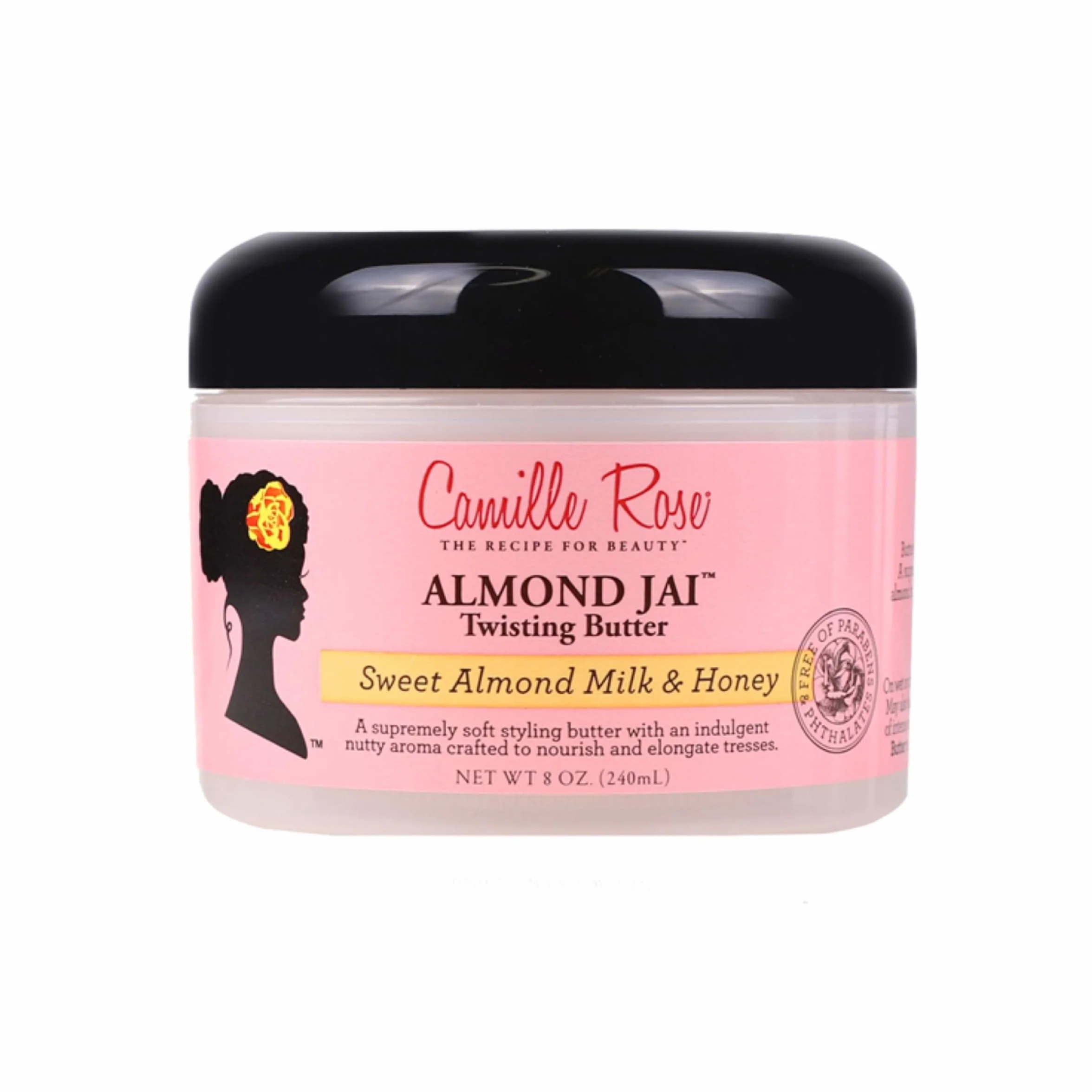 Camille Rose Naturals Almond Jai Twisting Butter, 8 Ounce/240 ml by Camille Rose
