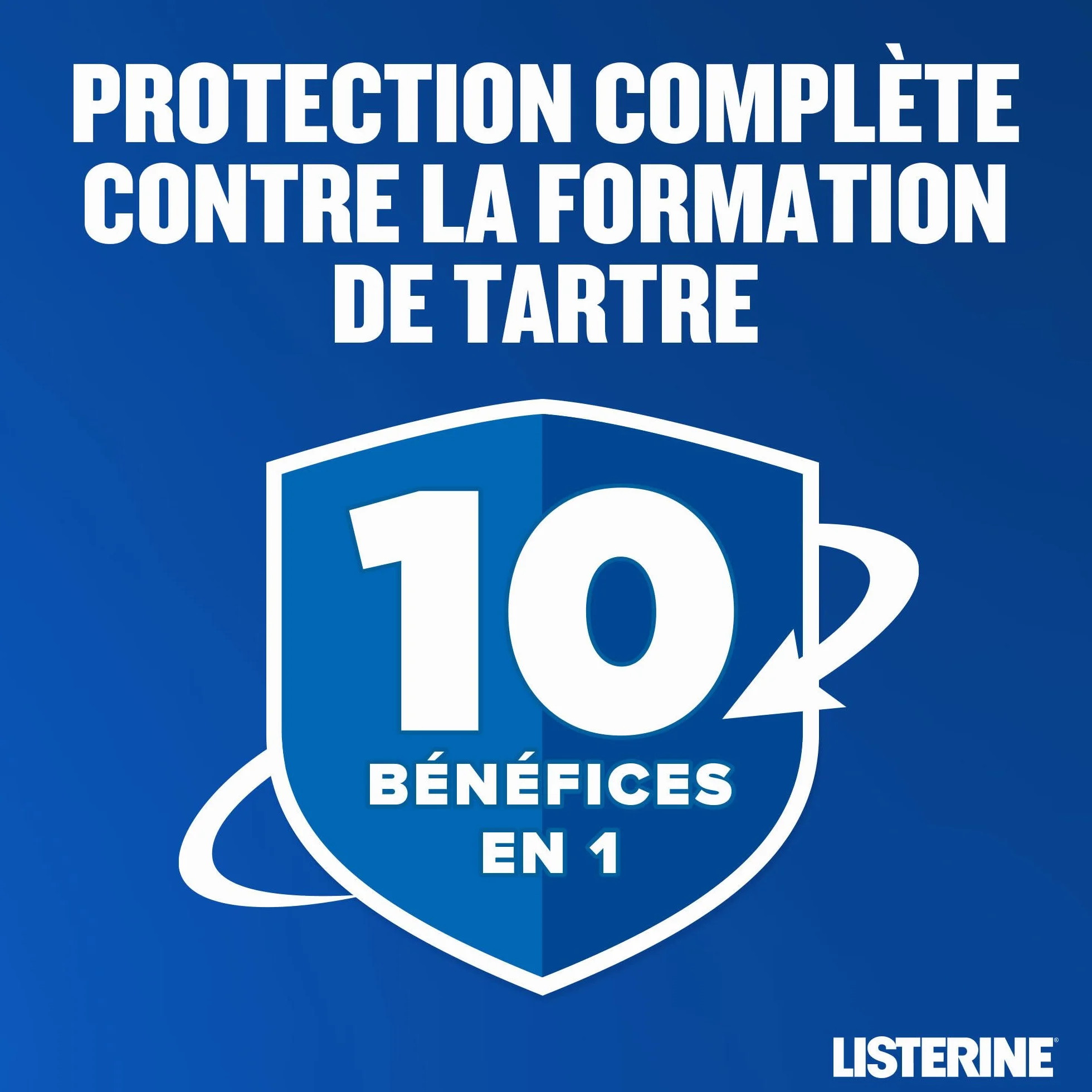Listerine Bain de Bouche Total Care Anti-Tartre 500 ml