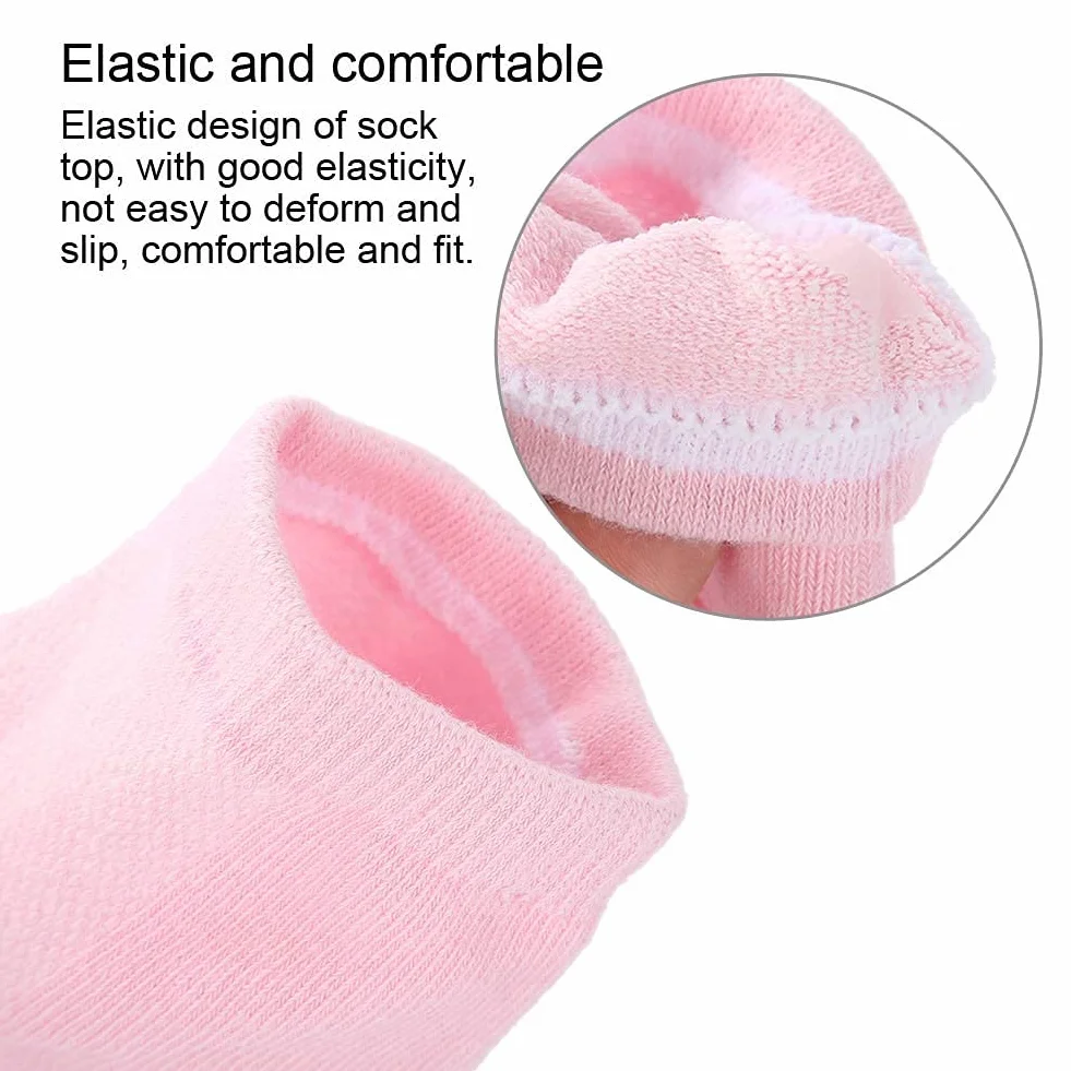 Chaussettes talon gel pour fasciite plantaire, protection éperon calcanéen, orteils ouverts