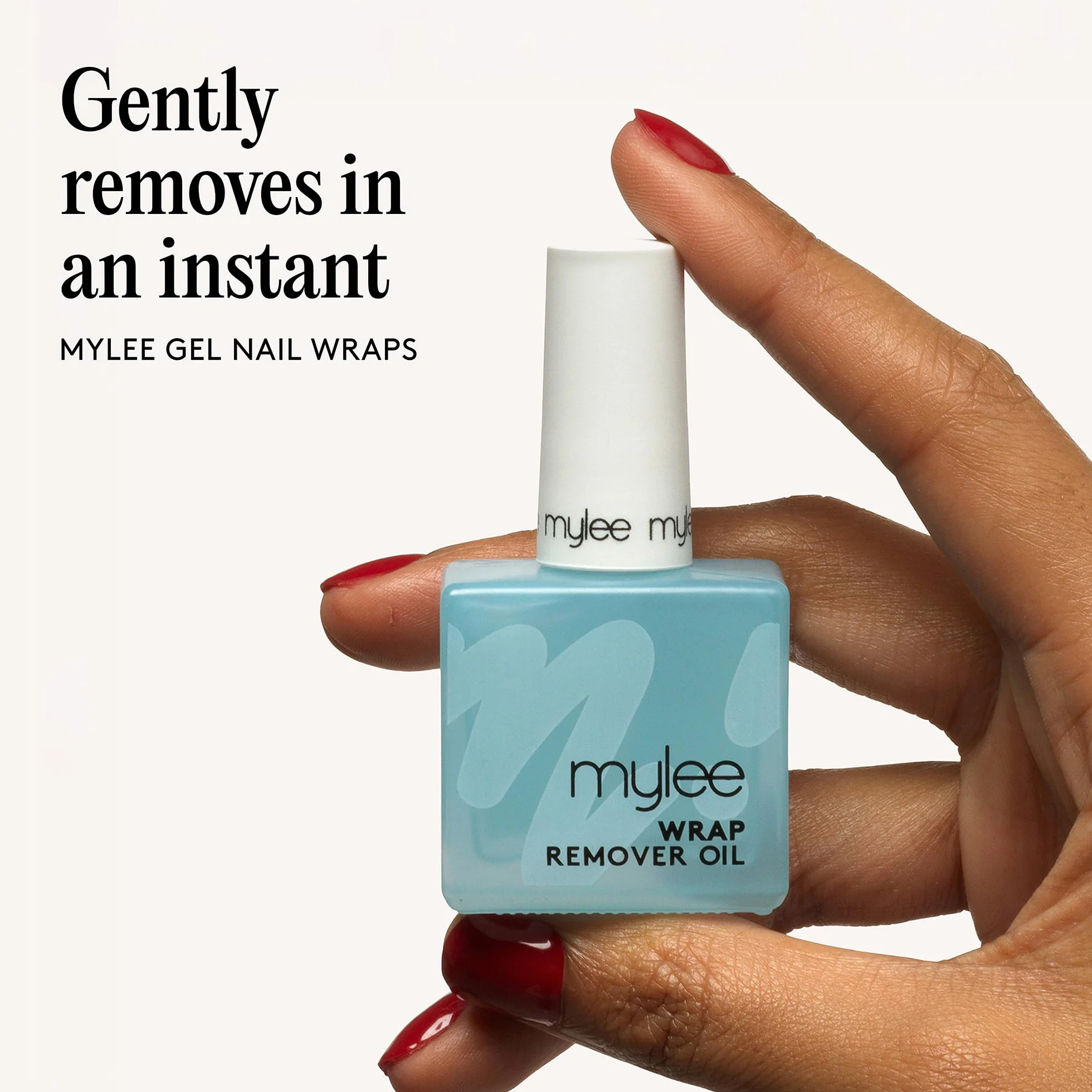 Mylee Wrap Remover Oil 15 ml – doux retrait des bandes de gel sans acétone – végan