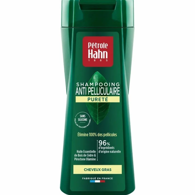 PETROLE HAHN - Shampooing Stop Pellicules Cheveux Gras 250Ml - le Lot De 4