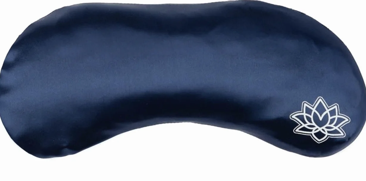 Bodhi Coussinet d'aromathérapie pour les Yeux, Lavande et graines de Lin biologiques, Soie ou Modal
