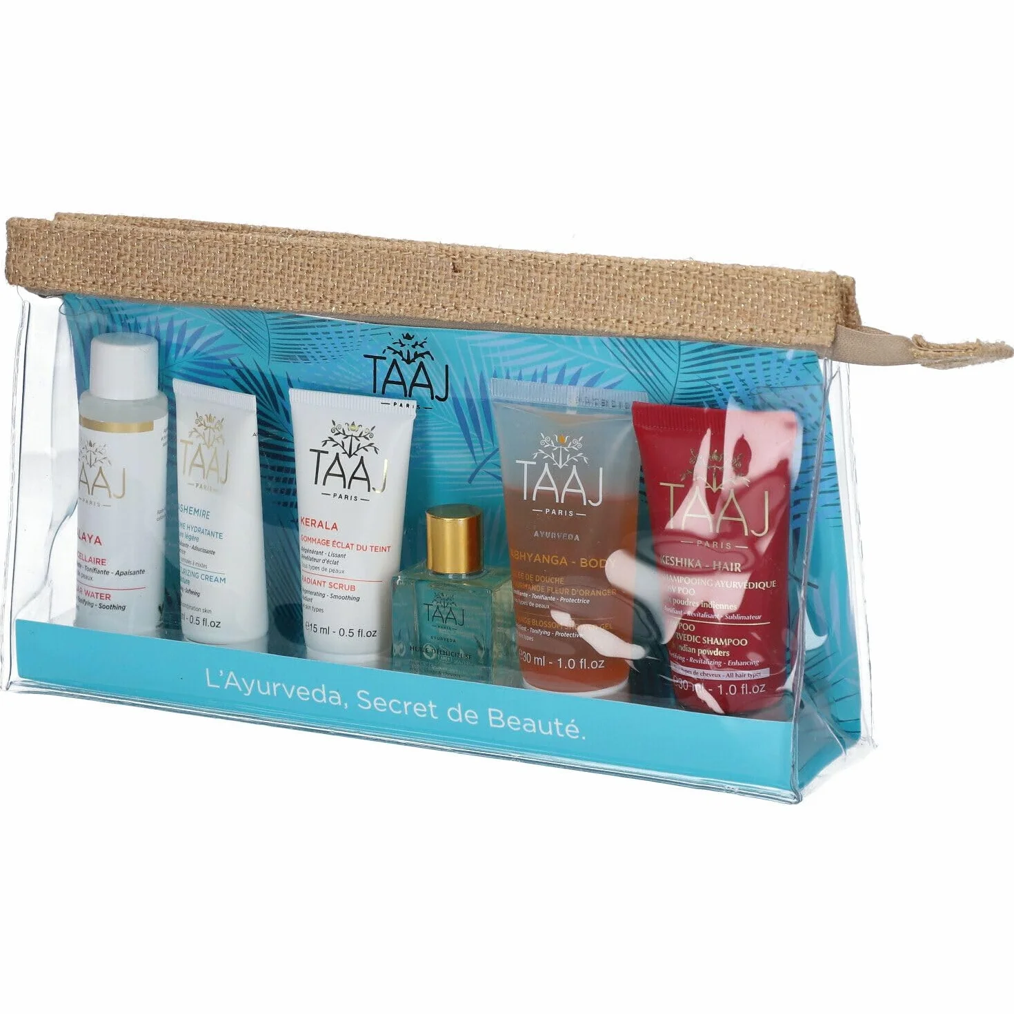 Trousse L'Ayurveda Secret de Beauté Gelée Nettoyante Cheveux 6 Soins