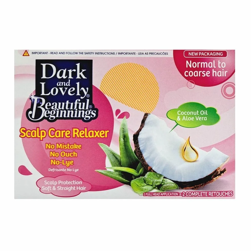 Dark & Lovely Beautiful Beginnings Kit Défrisant Sans Soude Regular