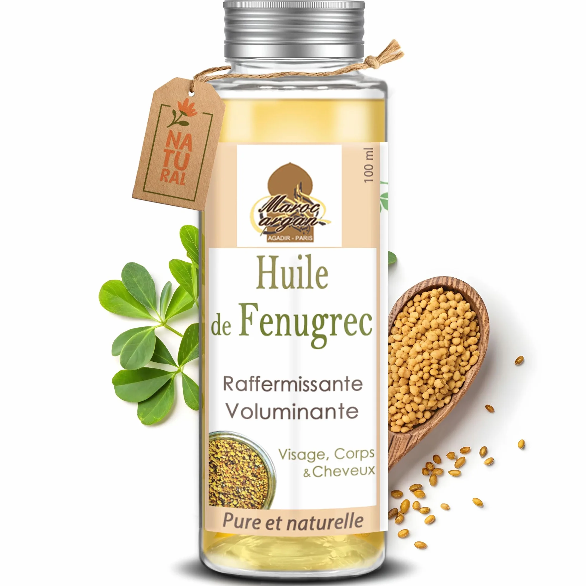 Huile de Fenugrec 100ml Soin Volume Poitrine
