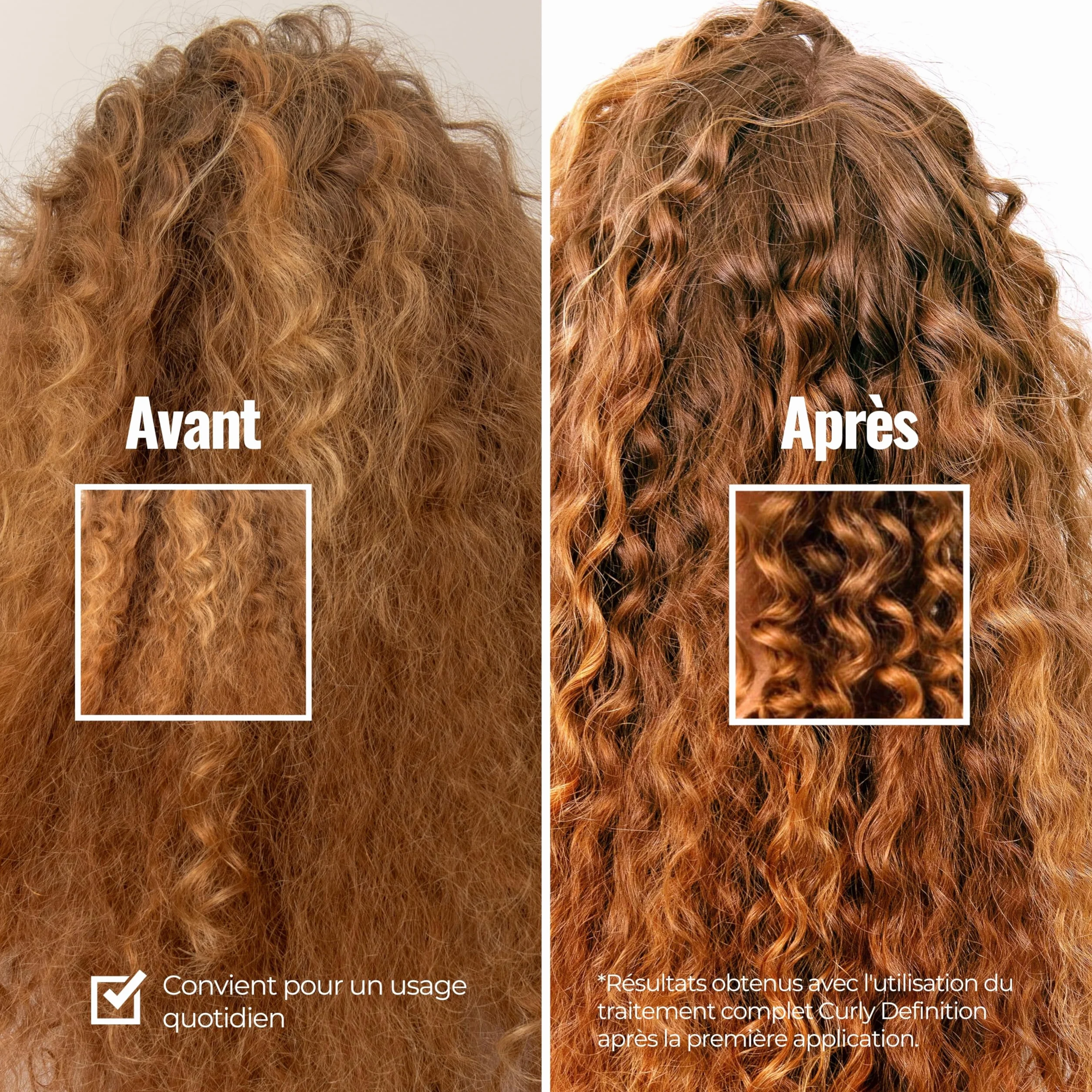 abril et nature - Masque Cheveux Bouclés, Curly Definition, Protection Chaleur Cheveux, Masque Professionnel Hydratant, Définition et Réparation, Après Shampoing Cheveux Bouclés, 1000 ml