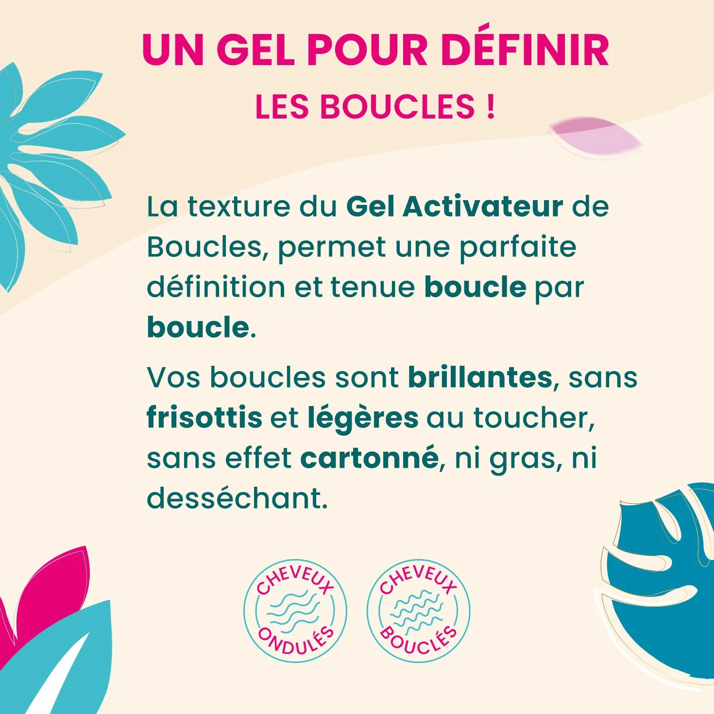 Activilong Gel Activateur De Boucles Acticurl 260ml 97% Ingrédients Naturels Made In France