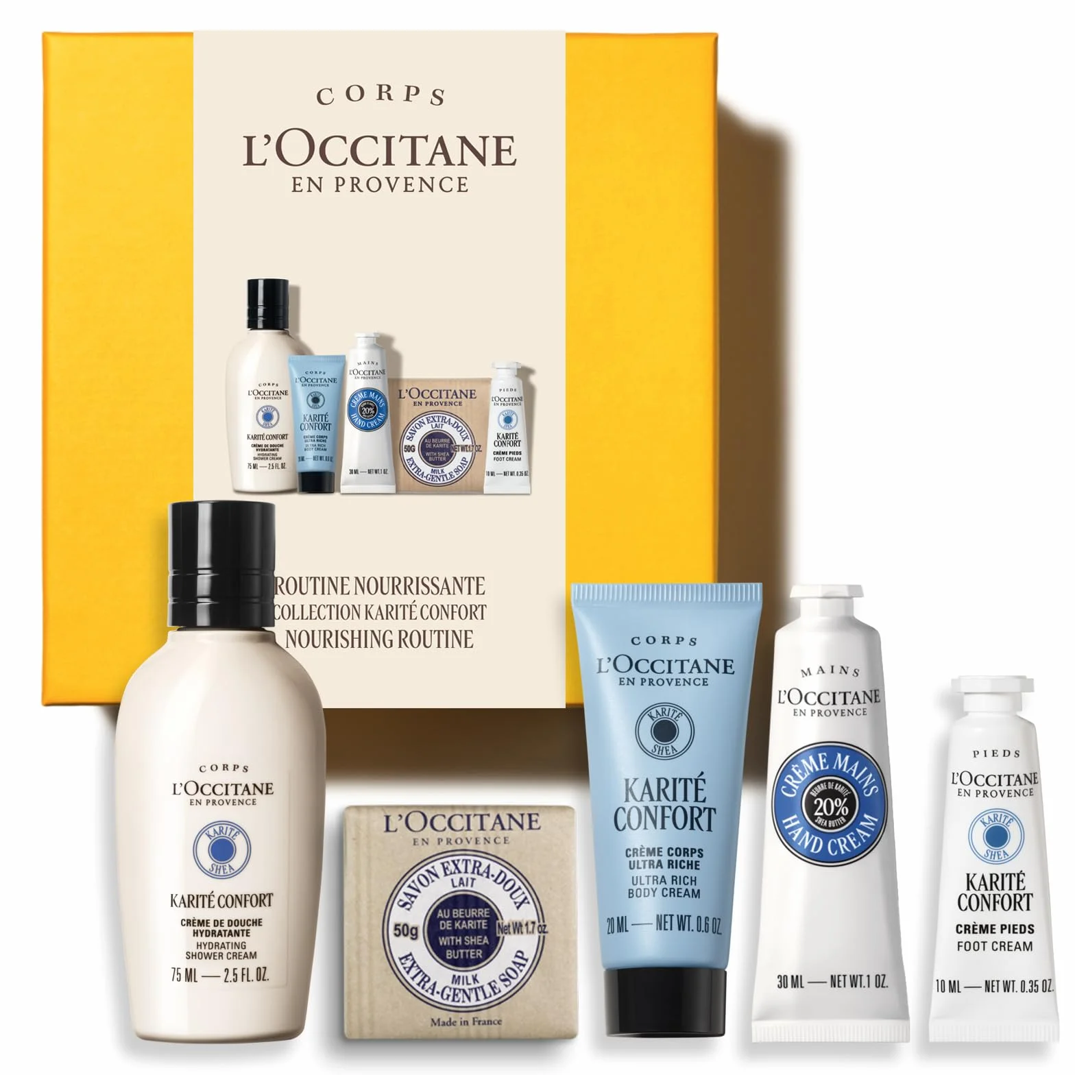 L'OCCITANE - Coffret Corps Routine Karité