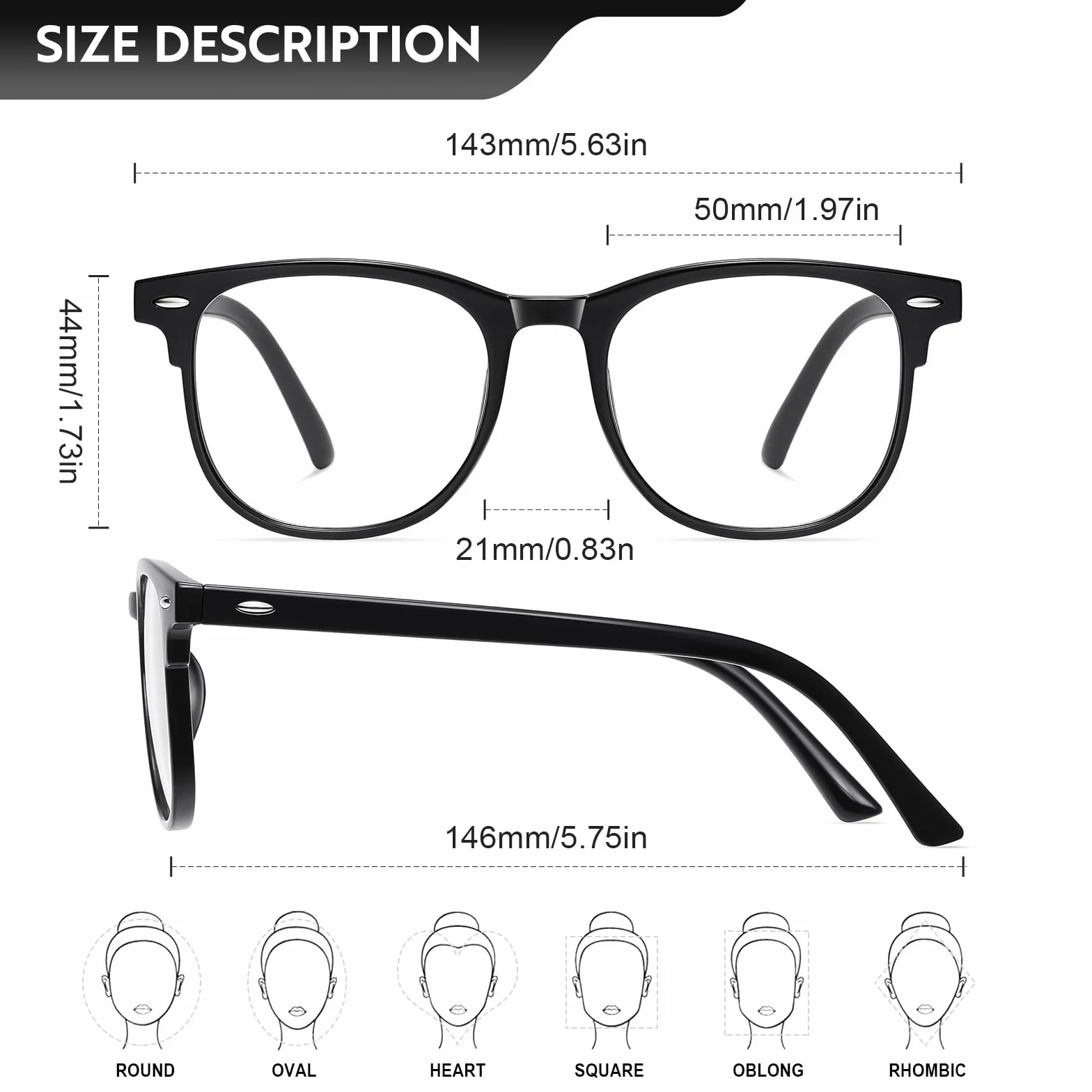 Lunettes de Lecture Lot de 3 Monture Ronde Légères pour Femmes et Hommes