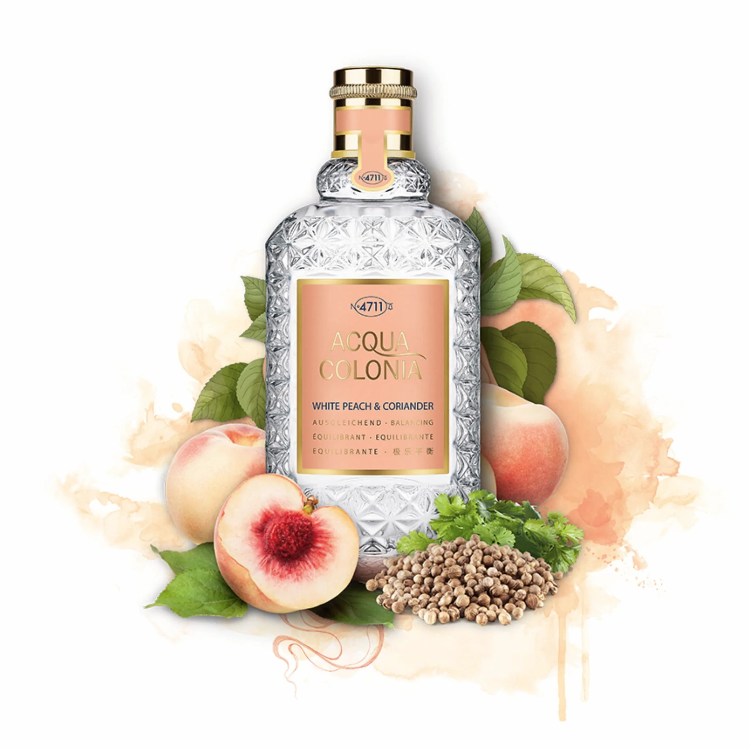 4711 Acqua Colonia® White Peach & Coriander | eau de cologne | 170ml