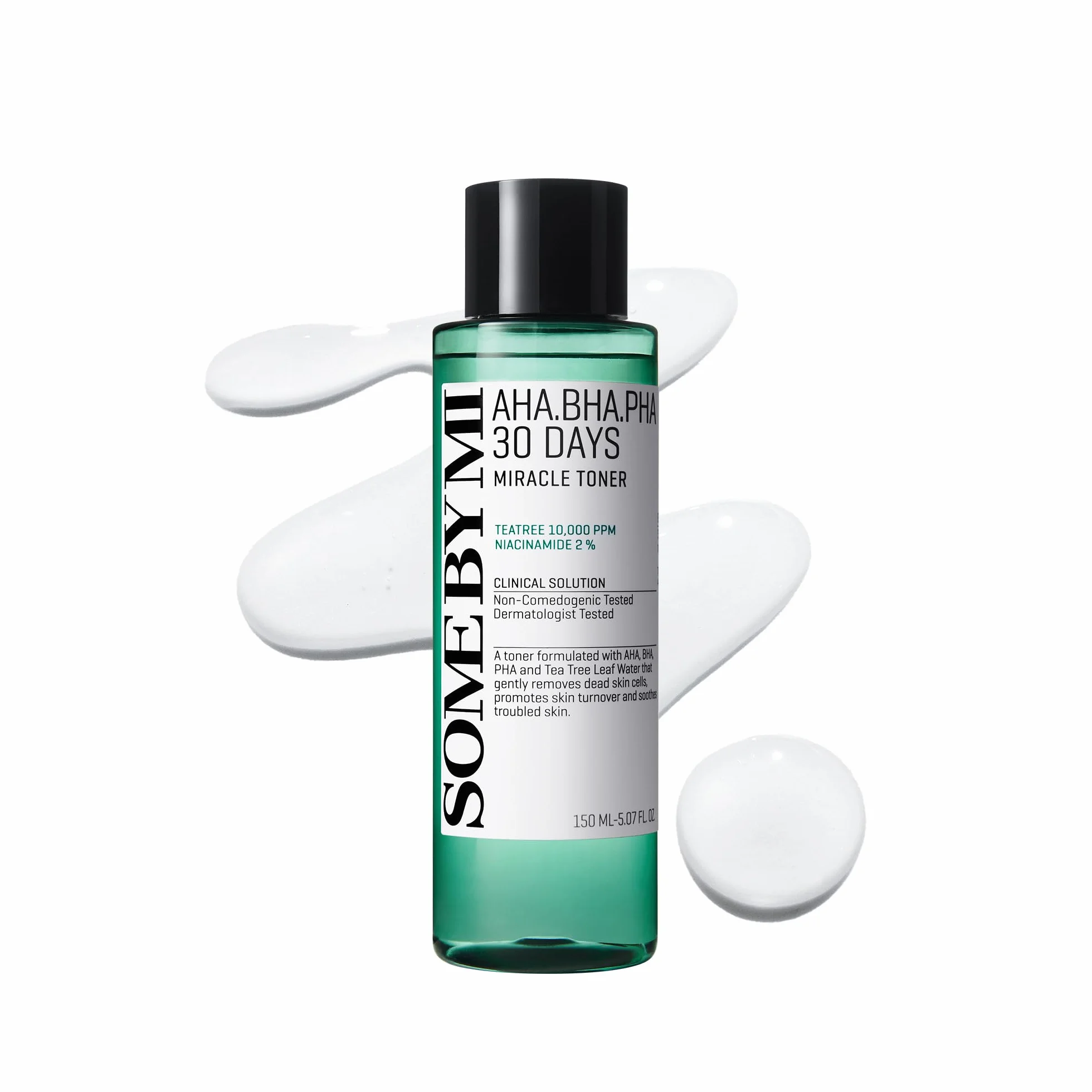 SOME BY MI AHA BHA PHA 30 Days Miracle Toner 150ml Tonique exfoliant coréen à l'acide salicylique