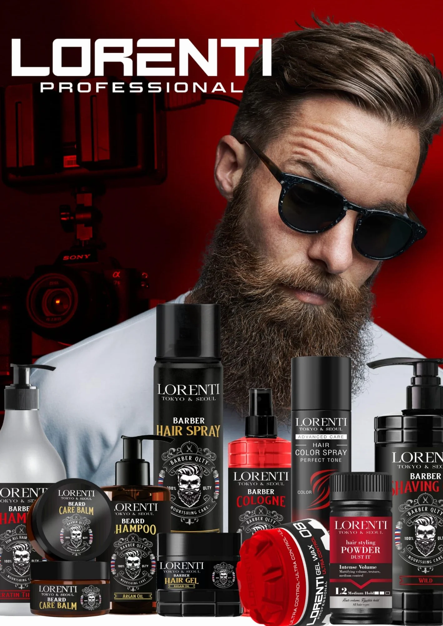 Lorenti Tokyo & Seoul Cire coiffante | Cire d'argile mate No Shine Strong Hold | N°: 09 Cire brune 150 ml