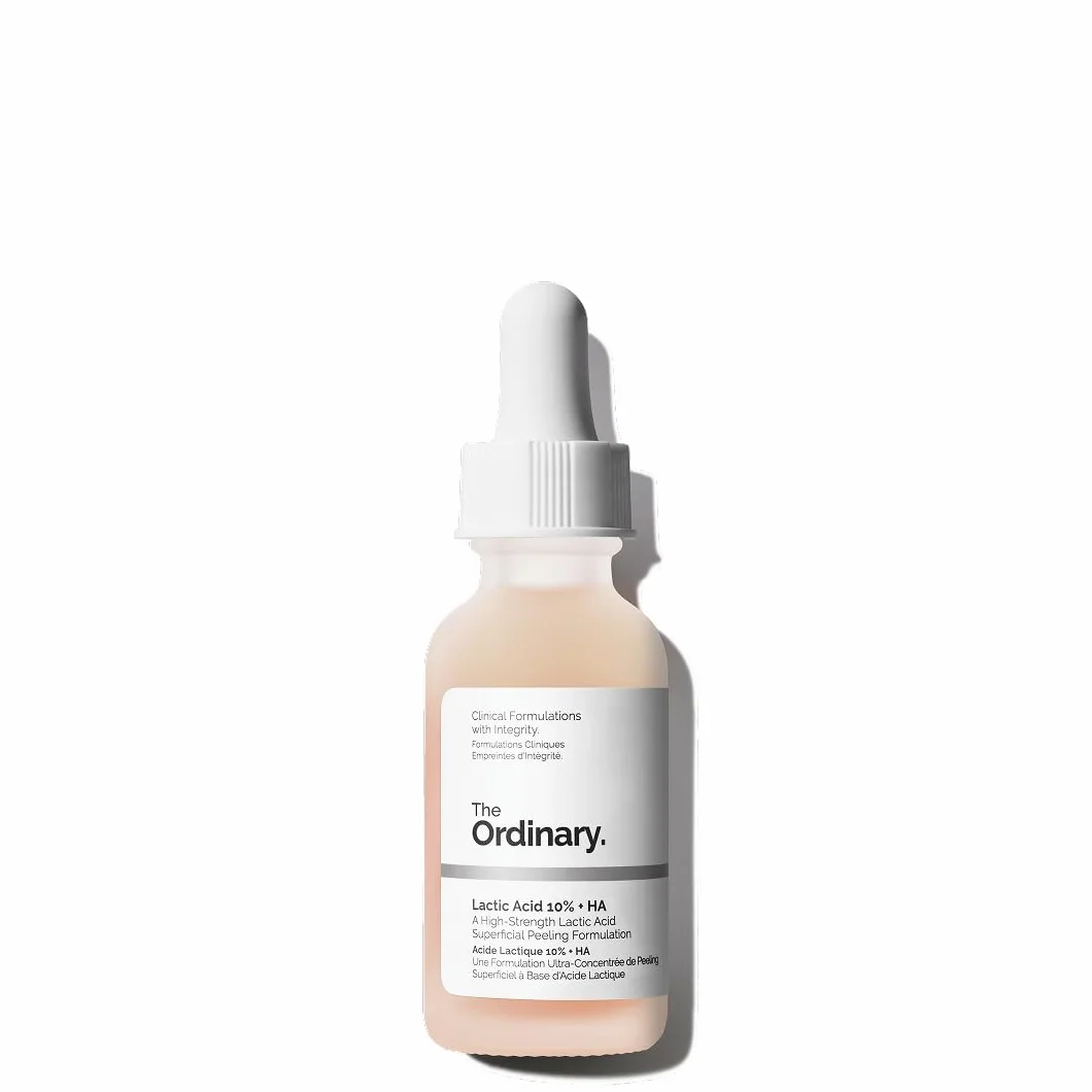 The Ordinary Acide Lactique 10% + Acide Hyaluronique, Sérum exfoliant, 30 ml
