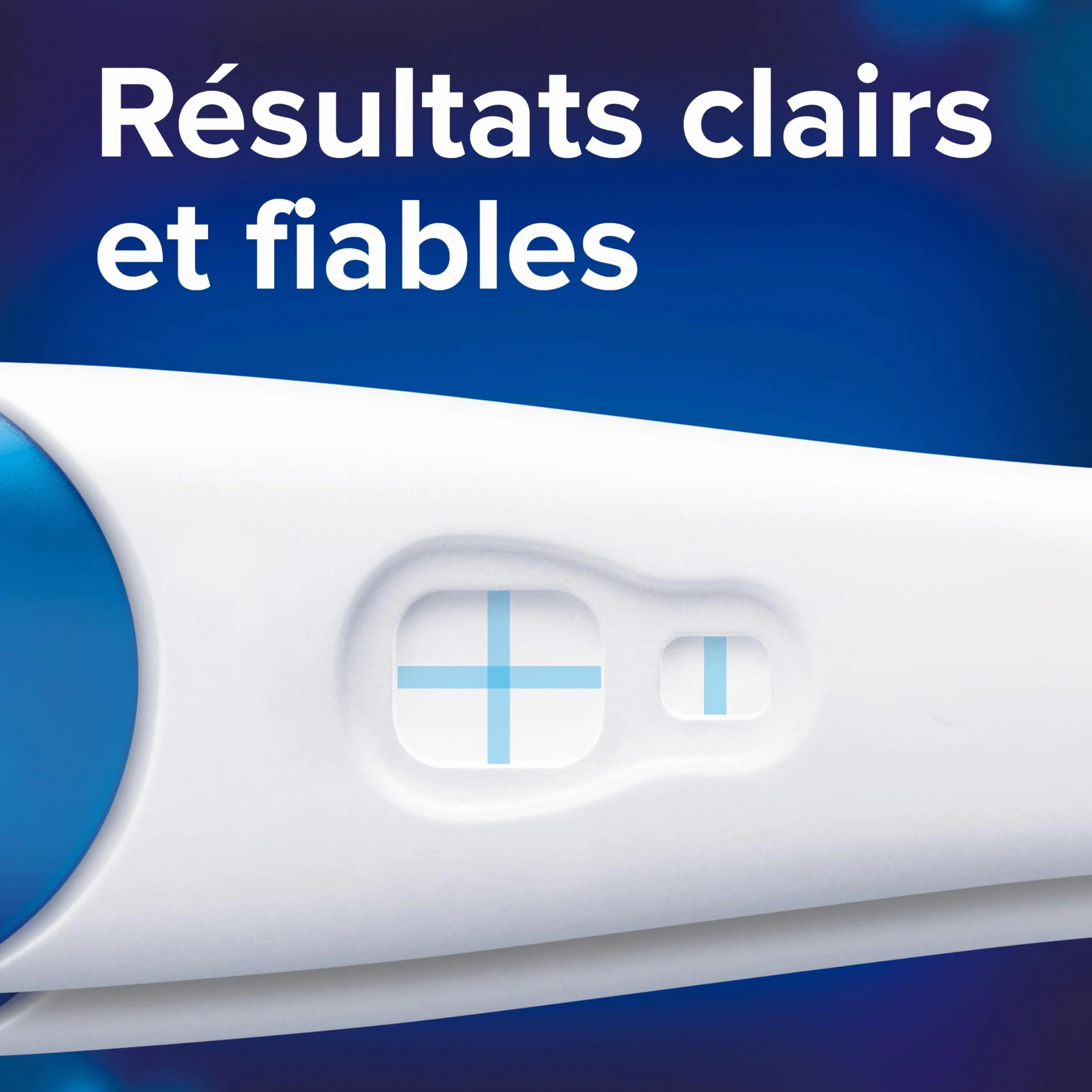 Clearblue Flip & Click test de grossesse à domicile 2 tests HCG résultats précis 3 minutes