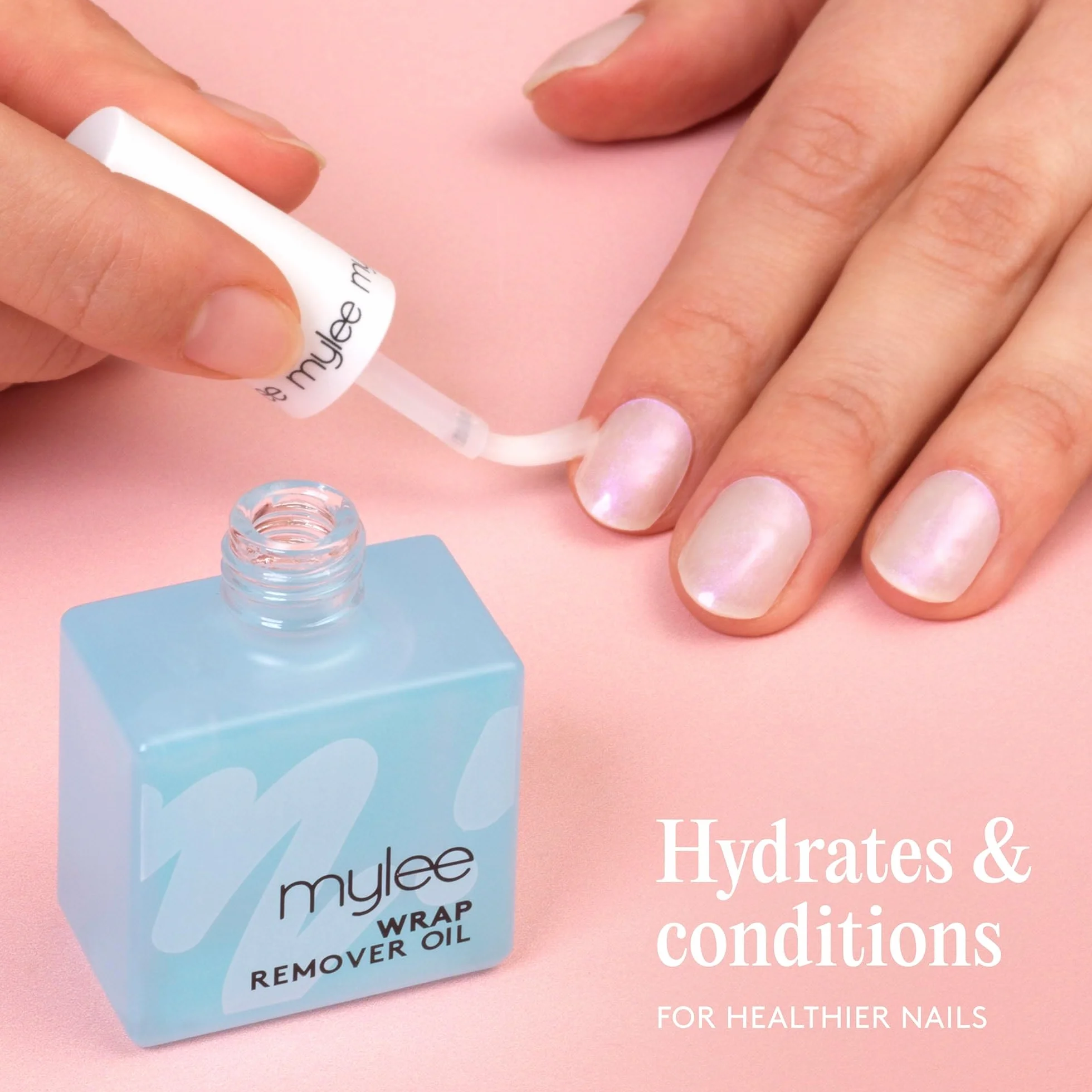 Mylee Wrap Remover Oil 15 ml – doux retrait des bandes de gel sans acétone – végan