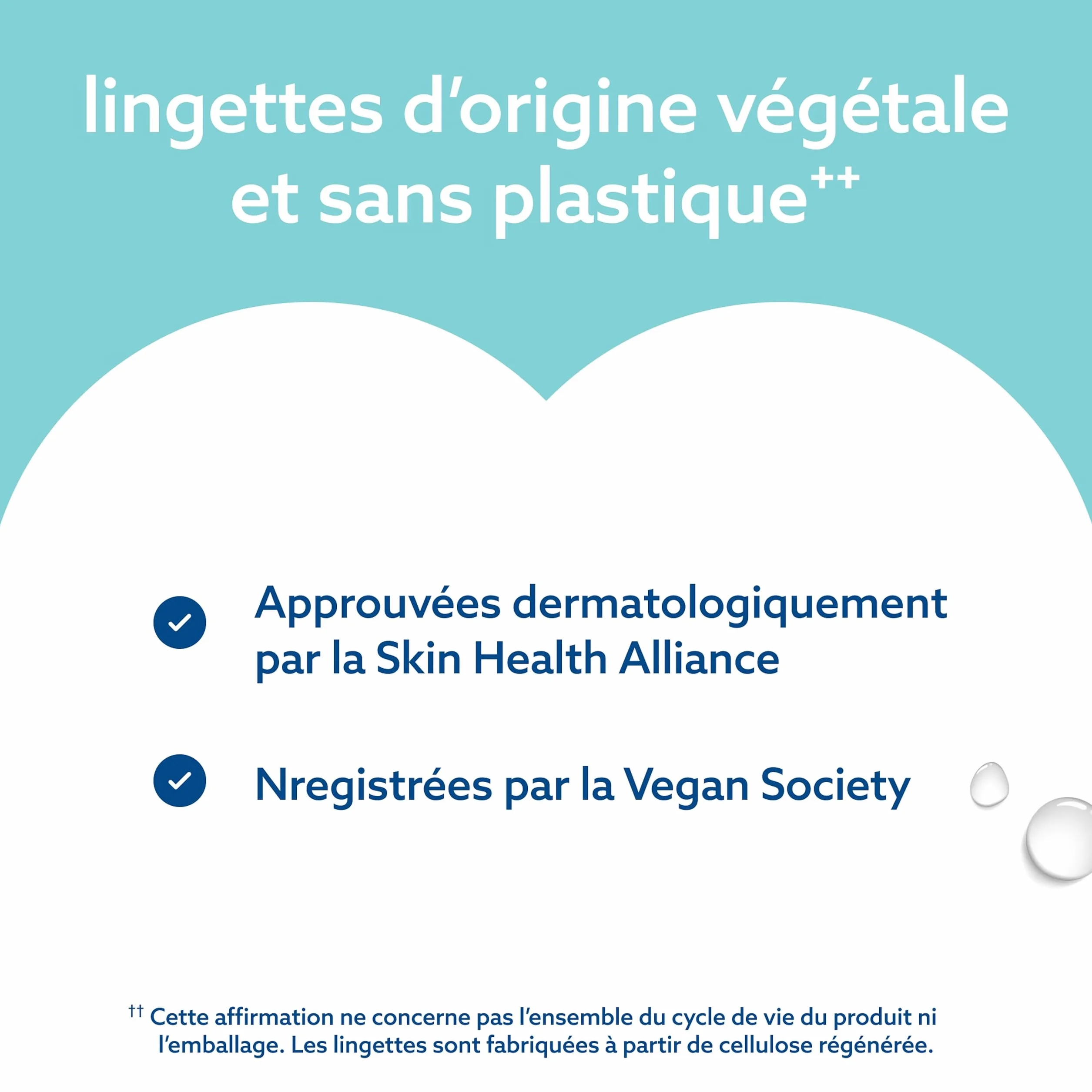 WaterWipes Sensitive+ Lingettes On The Go 224 unités 8 paquets 3-en-1 nettoie soigne protège 99,9% d'eau non parfumées