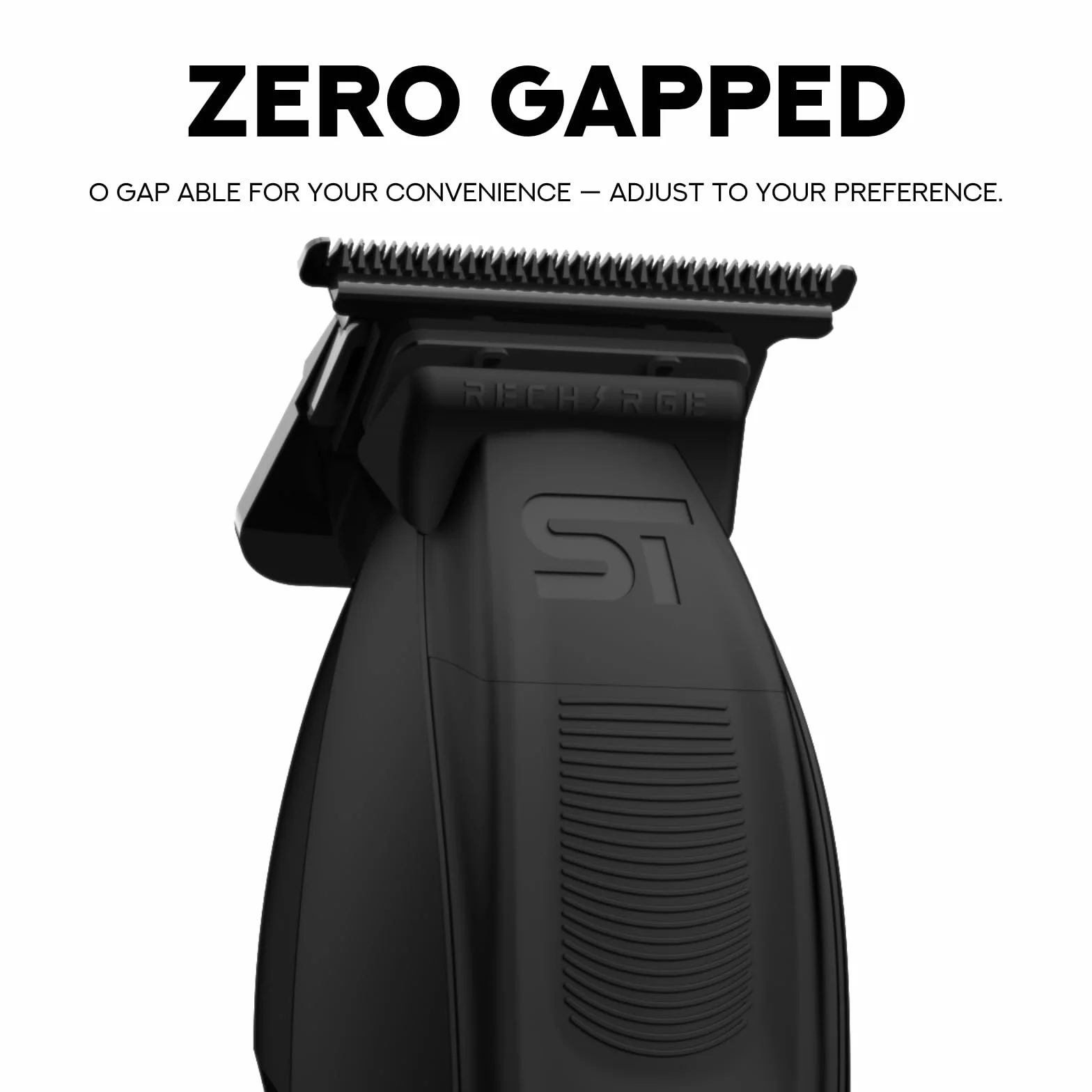 Supreme Trimmer ST777 tondeuse professionnelle rechargeable 2 batteries amovibles lames DLC zéro écart