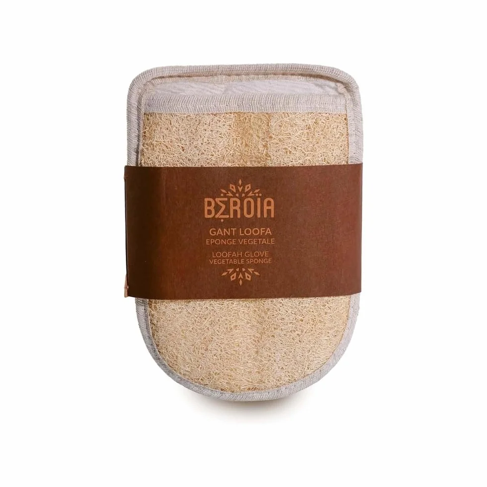 Beroia Gant Loofah Exfoliant pour Hammam Gommage Traditionnel