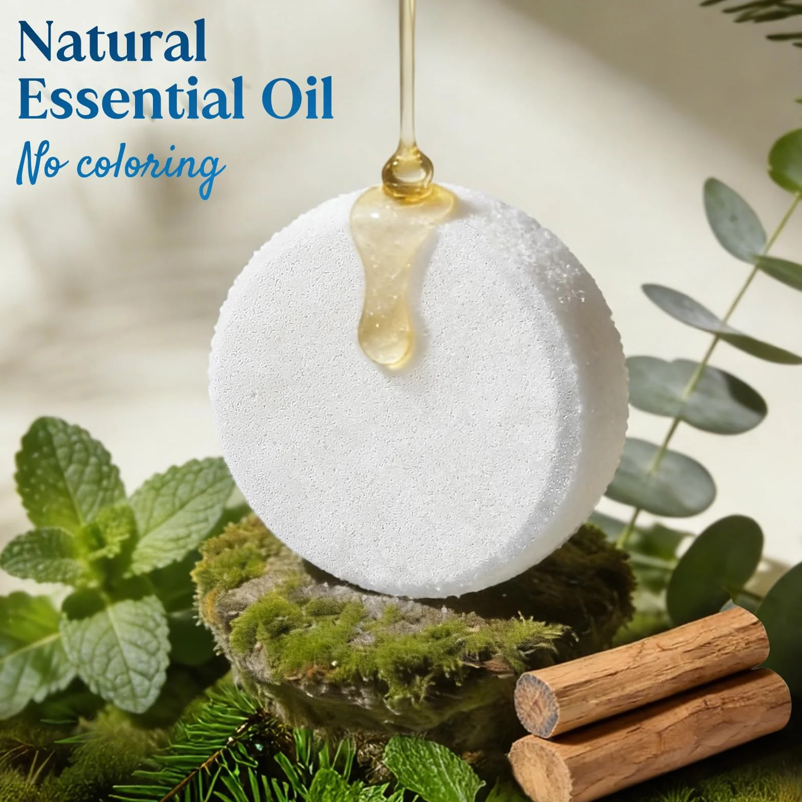 Bombes de Douche Aromathérapie pour Hommes, 8 Pièces Cadeau Fête des Pères