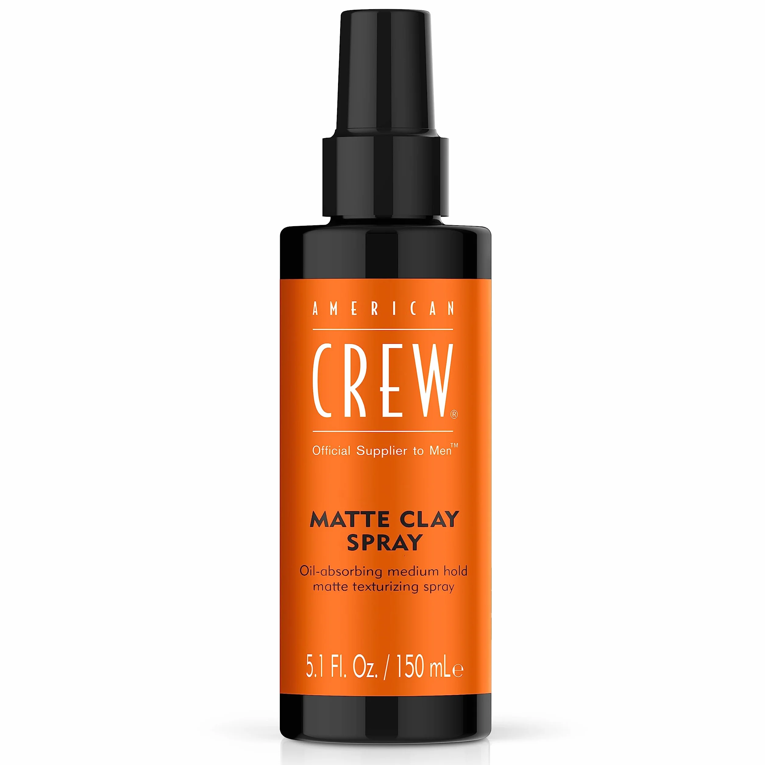 American Crew - Matte Clay Spray - Spray CheveuxTexturisant - Produit Coiffant à l'Argile - Produit Cheveux Tenue Moyenne - Facile à Utiliser - Effet Mat - 150 ml