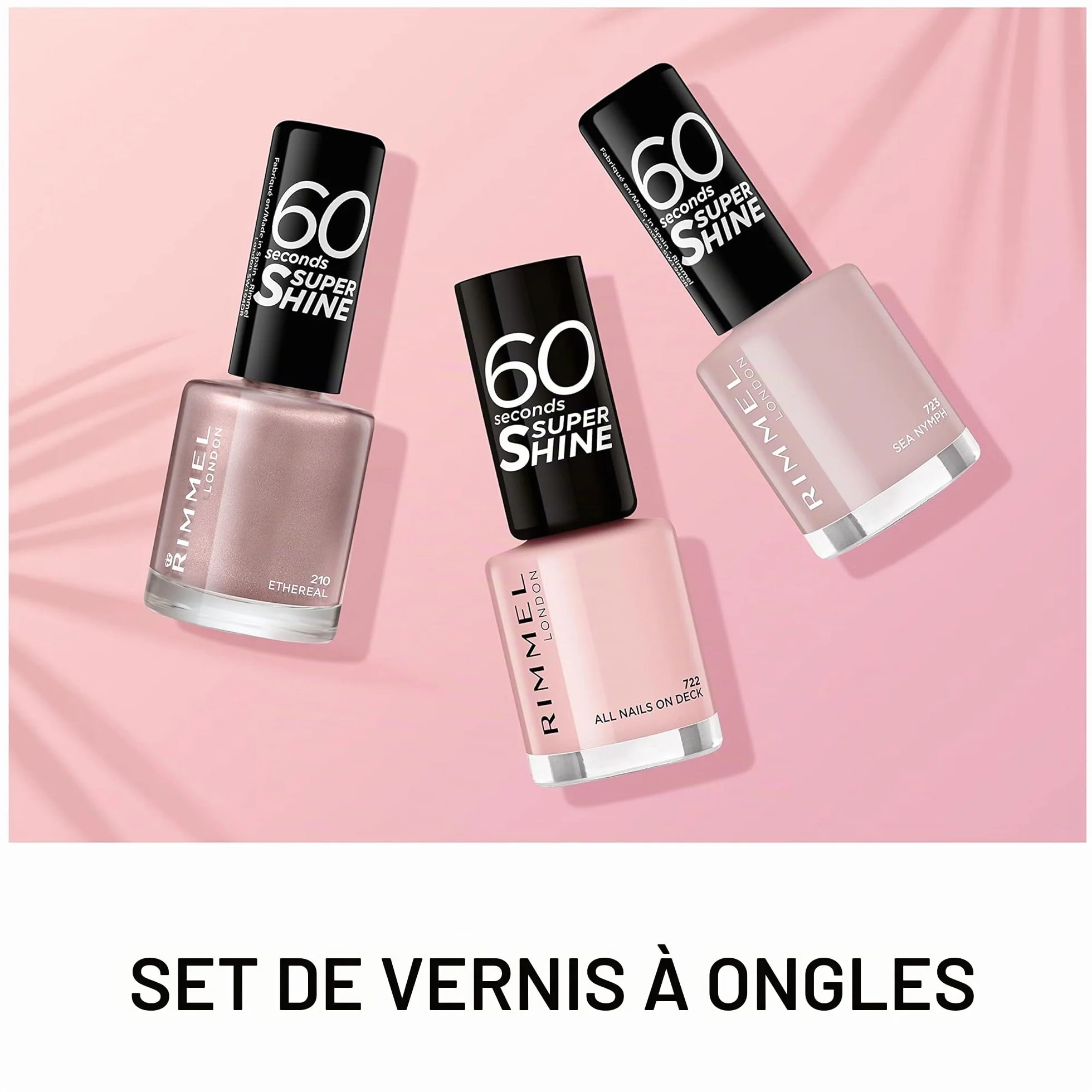 Rimmel Vernis à Ongles 60 Seconds Super Shine 722 All Nails on deck 8ml