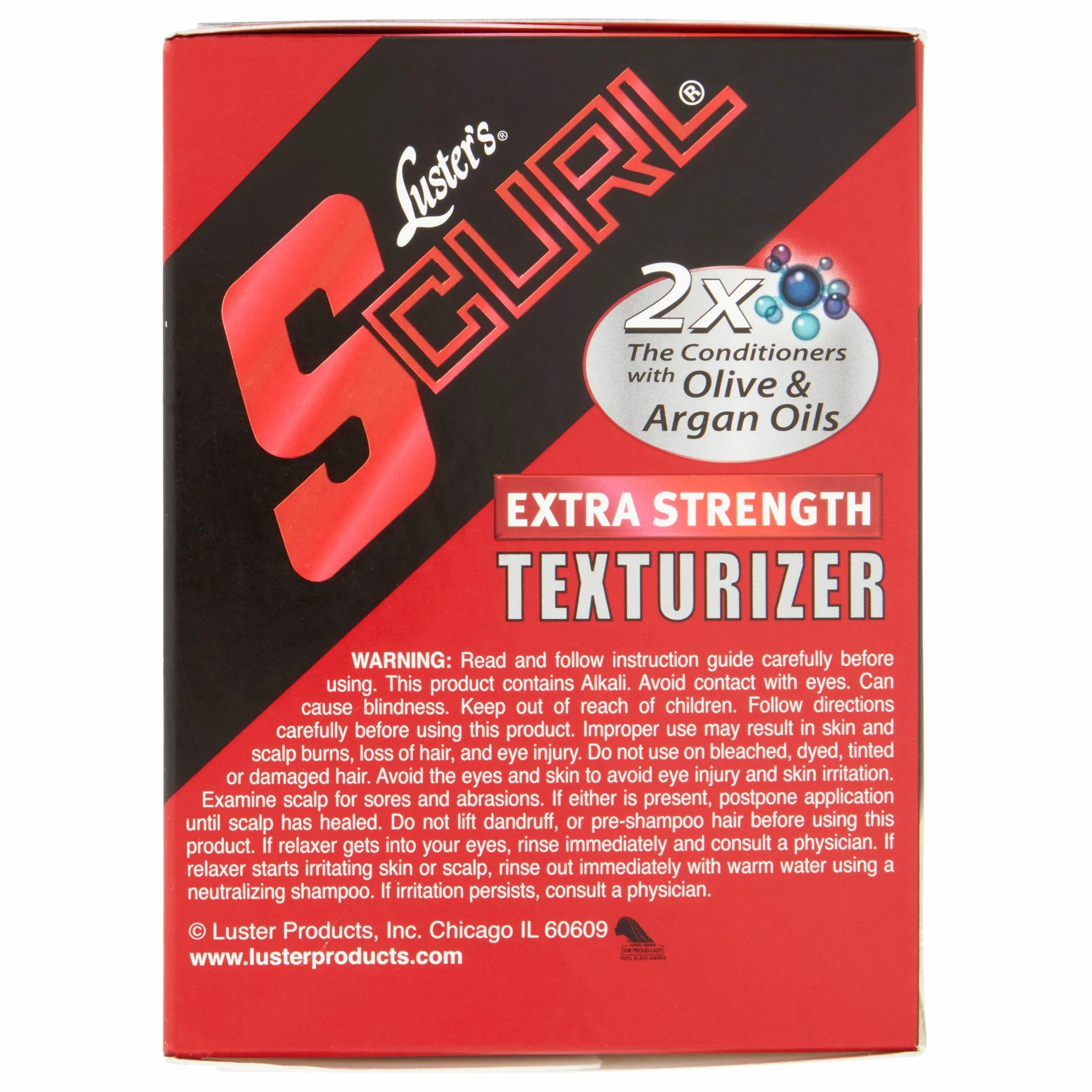 Lusters Scurl Texturiseur extra fort – Aspect naturel ondulé et coiffage