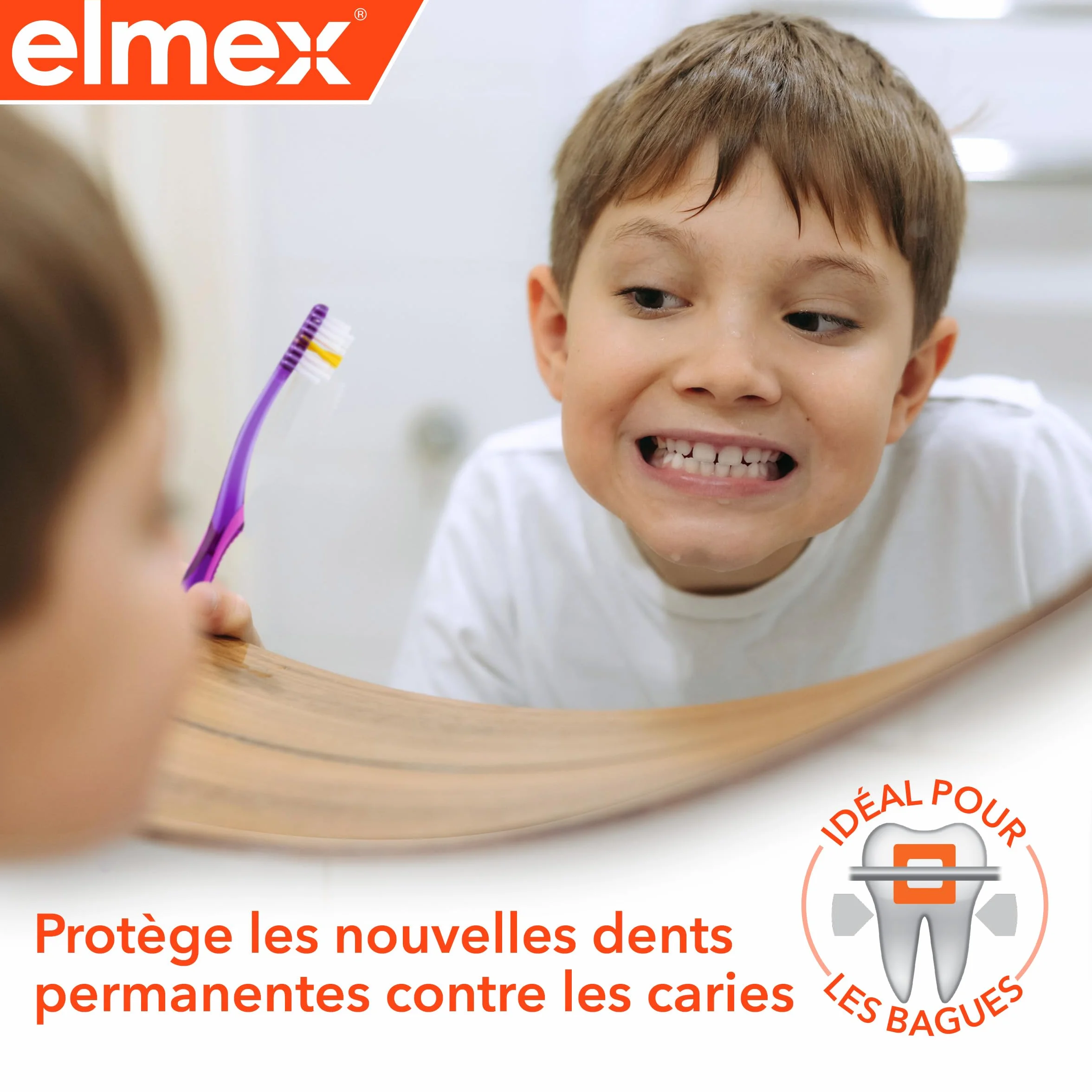 ELMEX Dentifrice Junior 6-12 ans 75 ml Protection Caries Enfant