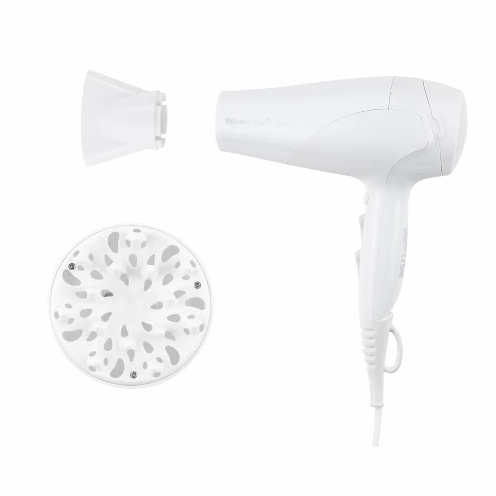 Remington Sèche-cheveux Ionique 2200 W Blanc D3199
