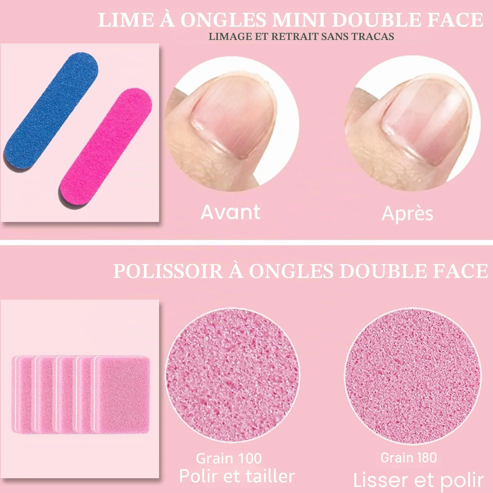 20Pcs/Set Faux Ongle Colle, ELALRAU Kit d'outils pour ongles pressés, Kit de préparation des ongles avec Autocollant D'Ongle de Colle, Dissolvant de colle à ongles pour emballage à pression