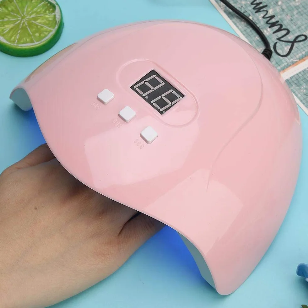 Lampe à Ongles, Sèche-vernis à Ongles, Machine de Durcissement de Lampe à Gel UV USB 54W LED, Outils de Manucure Professionnels pour Salon de Beauté et de Maison(SUNX3)