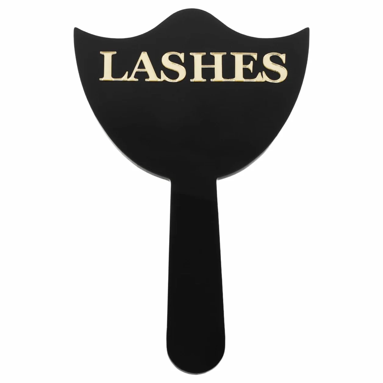 Gatuida Miroir à Cils pour Extensions de Cils, Miroir portatif en Acrylique, Compact et idéal pour Les Voyages et la Coiffure.