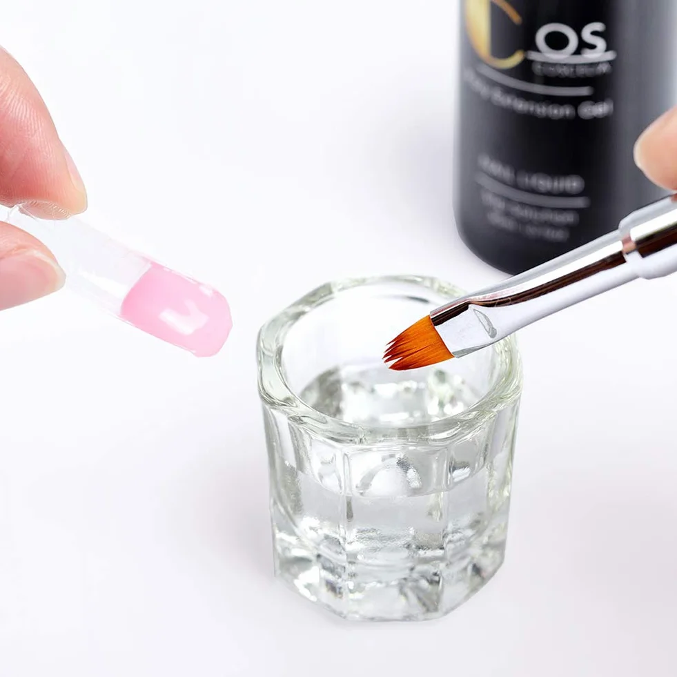 Solution de Glissement Liquide pour Ongles 30ML Kit de Démarrage Gel Construction Extension Rapide Débutants