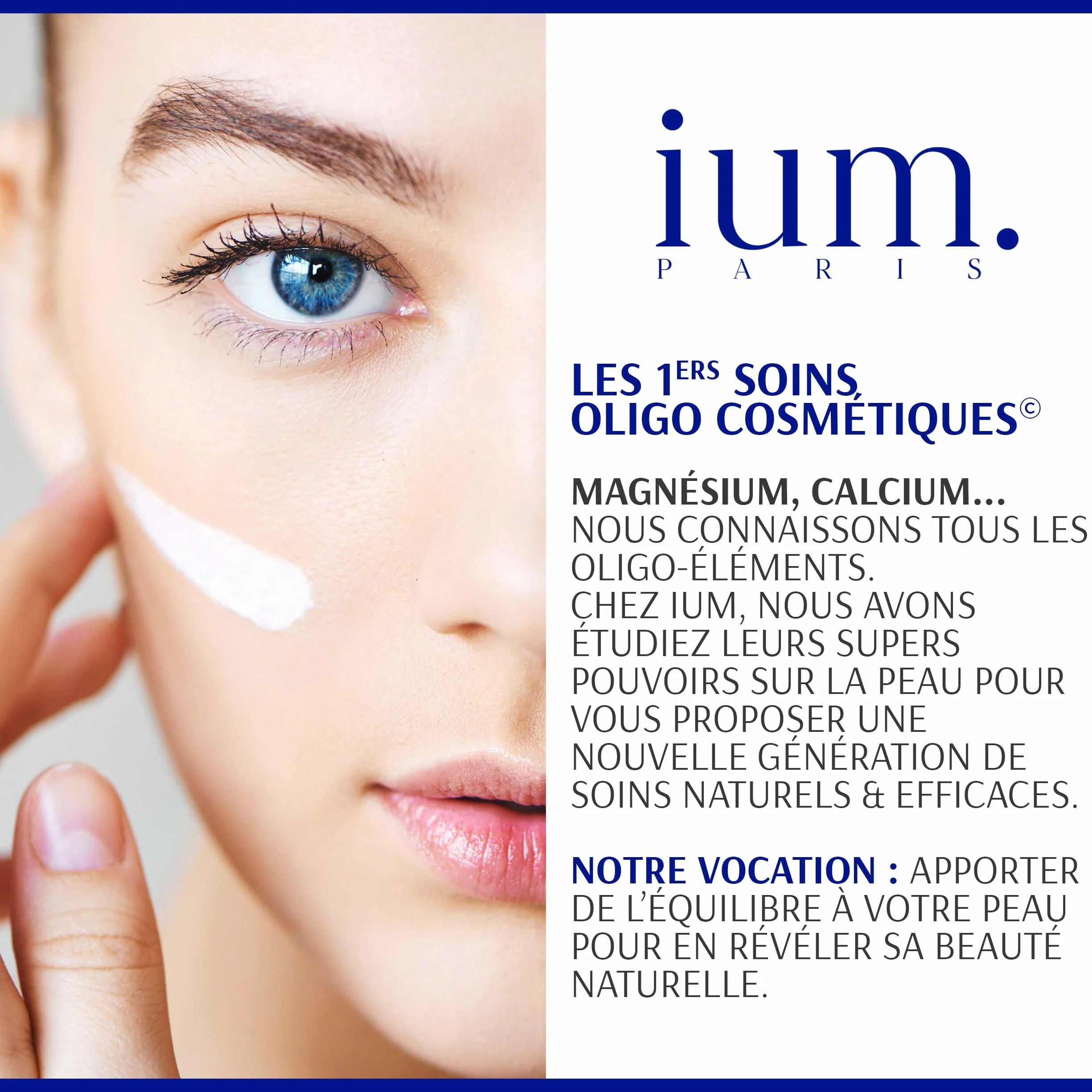IUM Paris Gelée Nettoyante Visage Bio 100ml Zinc Lavande