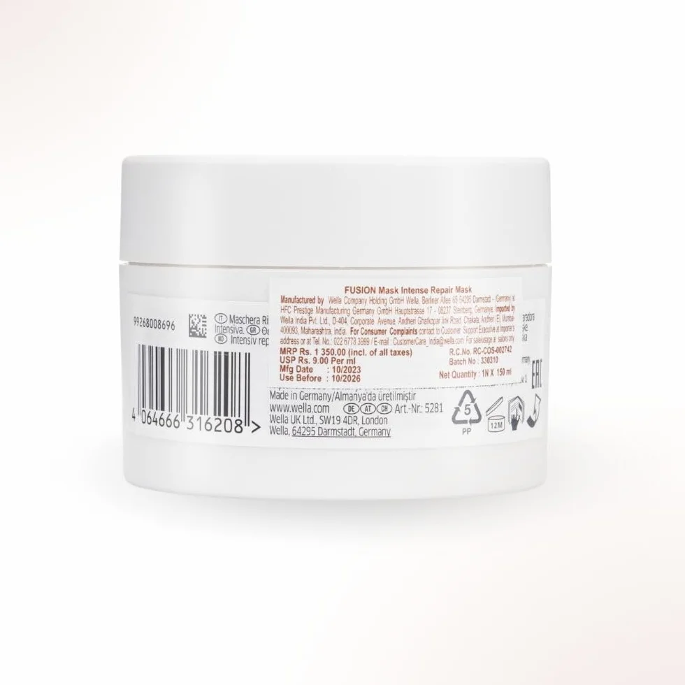 Wella WLP166 Masque Fusion Intense Repair 150 ml