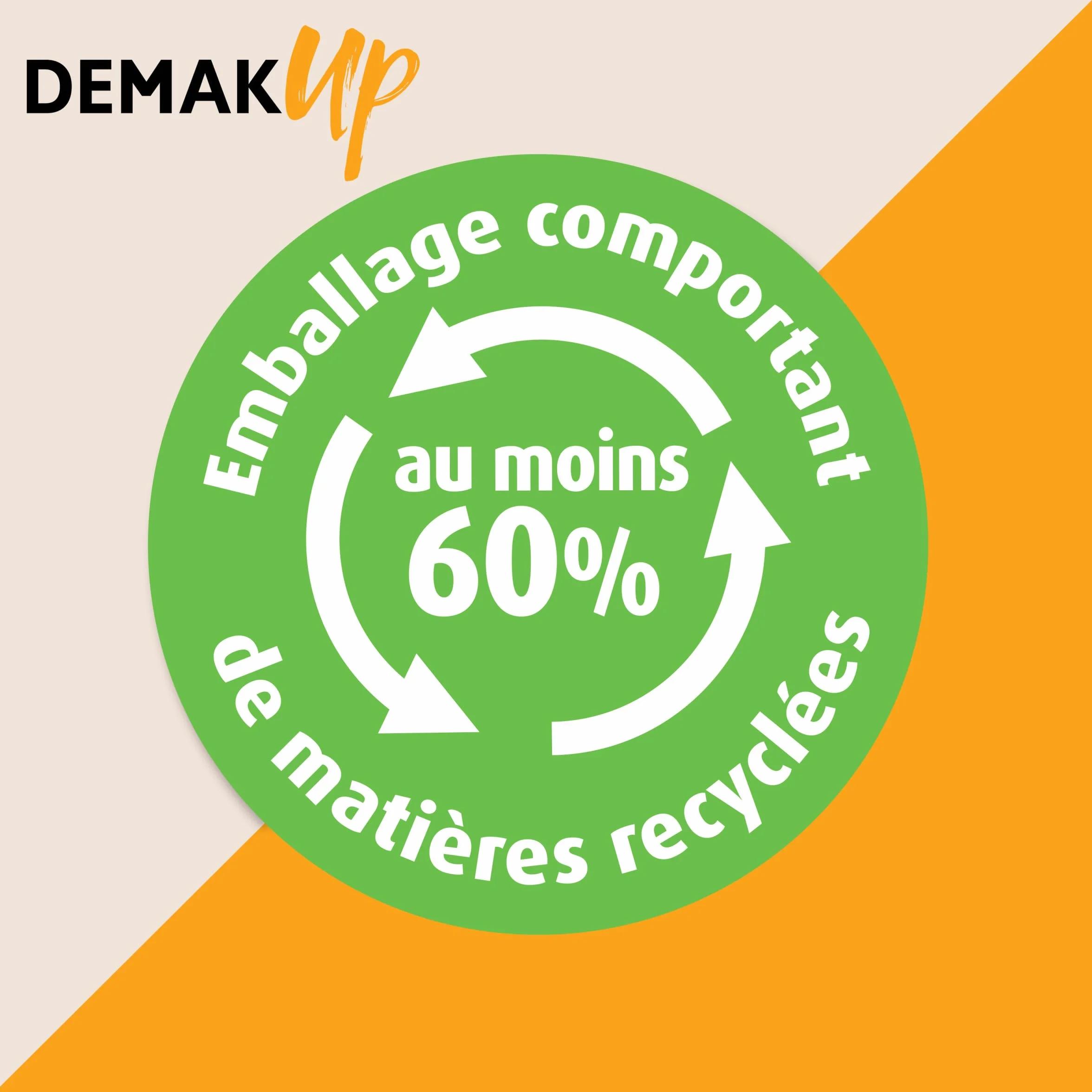 Demak'Up Sensitive Disques Cotons à Démaquiller Visage Yeux 100% Fibres Coton Naturelles 93 Cotons